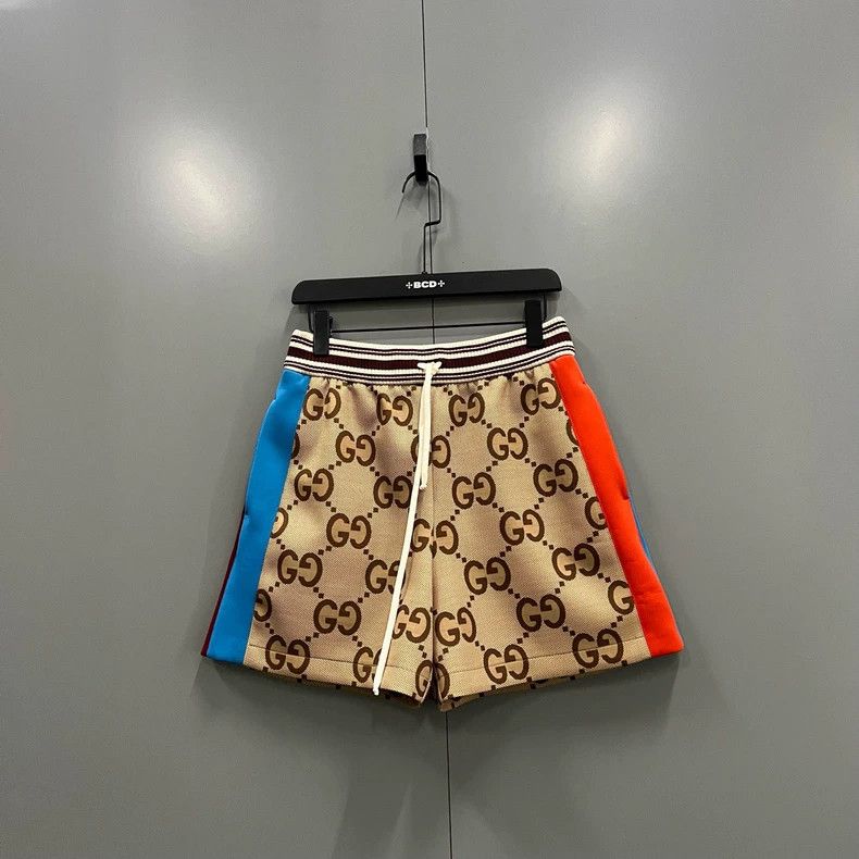 Gucci Gucci Size M Full-print GG side striped shorts 2504-Nextar Size US 32 / EU 48 - 1 Thumbnail
