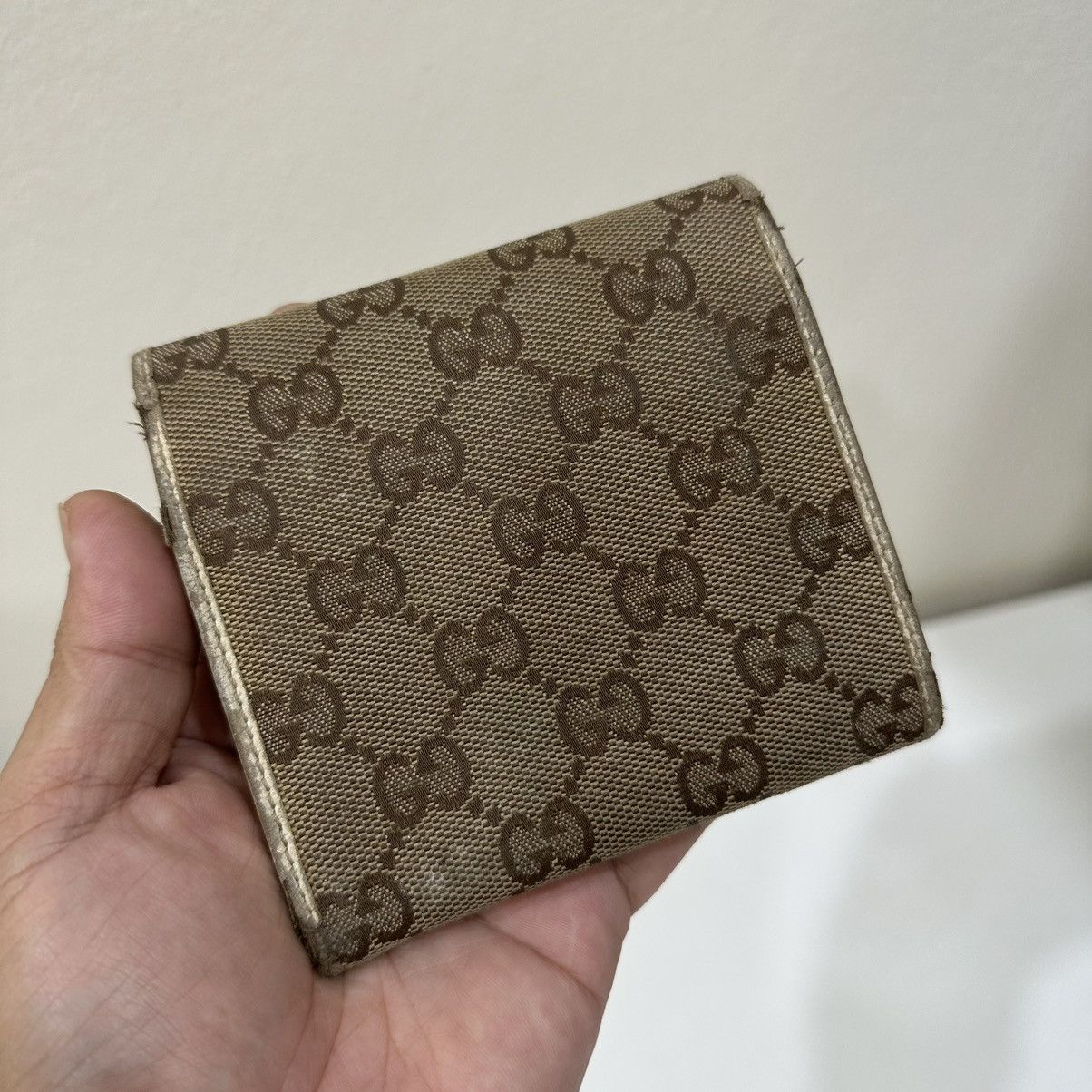 Gucci ‼️LASTDROP‼️ AUTHENTIC GUCCI GG MONOGRAM CANVAS WALLET Size ONE SIZE - 2 Thumbnail