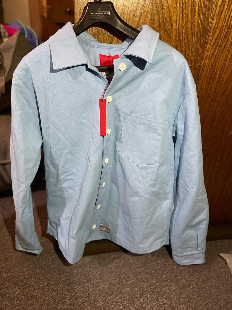 Fugazi WHITE COLLAR WORK JACKET BLUE Size US L / EU 52-54 / 3 - 7 Thumbnail