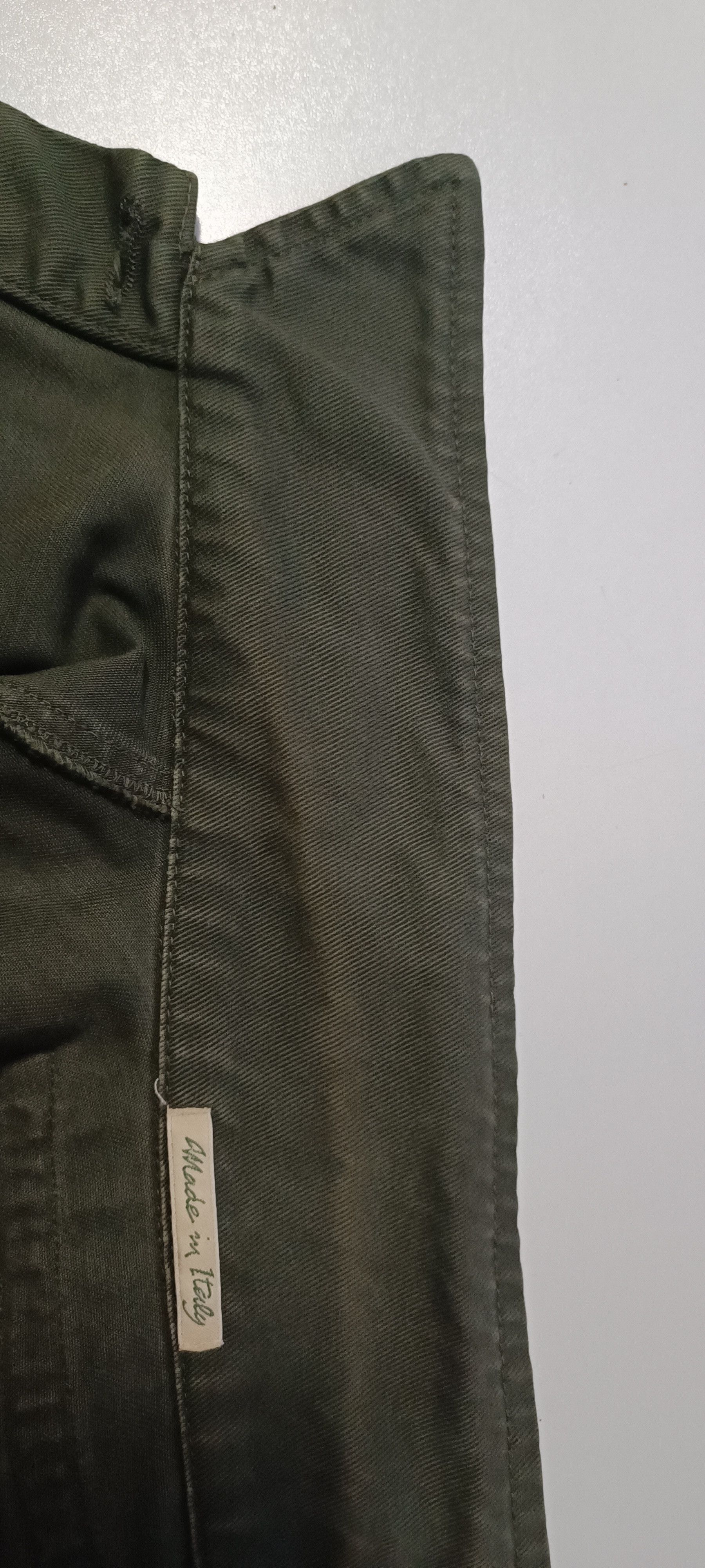 Jean Paul Gaultier 2000 - Colec. n°1- JPG Jeans- Militar green jacket Size M / US 6-8 / IT 42-44 - 13 Thumbnail