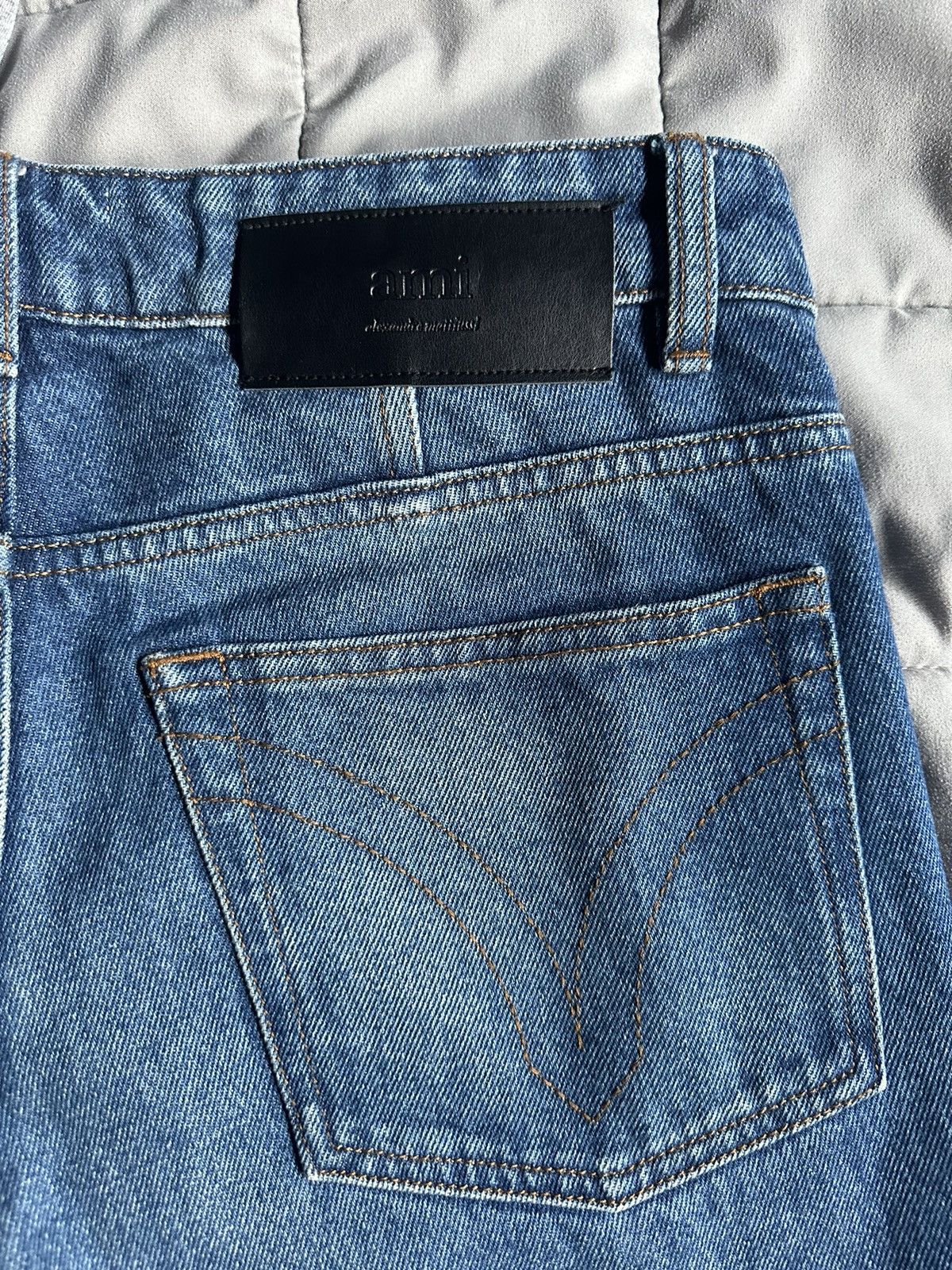 AMI AMI Paris Blue Tapered Jeans Size US 30 / EU 46 - 4 Thumbnail