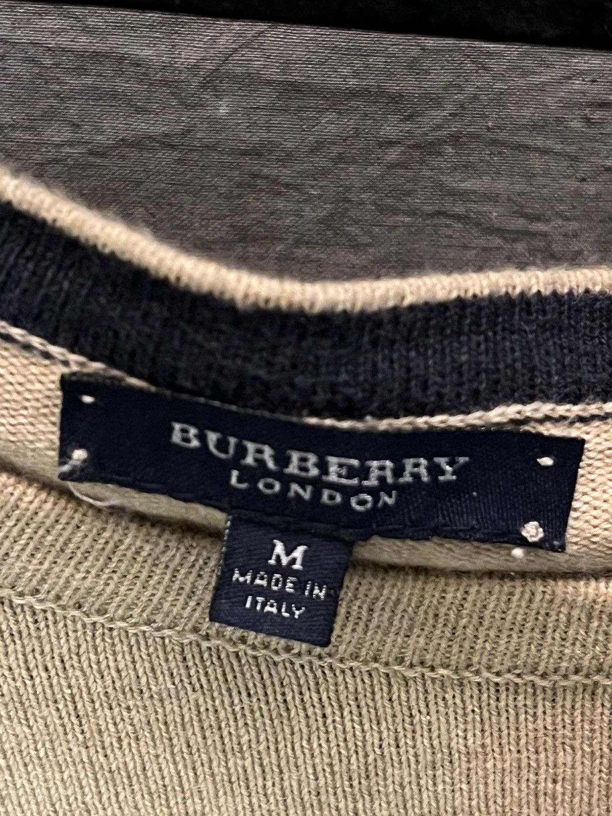 Burberry × Vintage Burberry London Vintage Sweater jumper Size US M / EU 48-50 / 2 - 4 Thumbnail