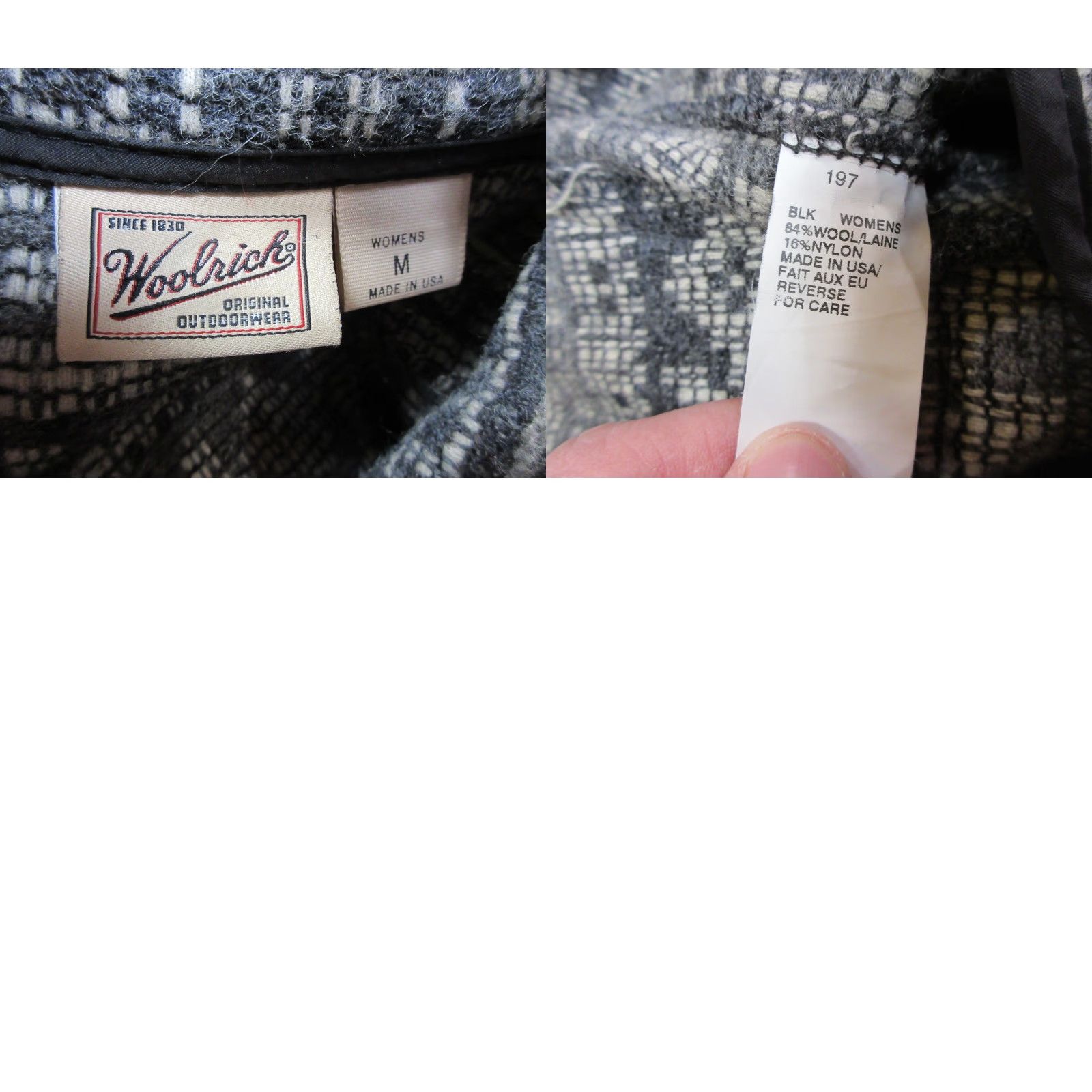 Vintage VINTAGE Woolrich Vest Sweater Womens Medium Gray Beige Knit Logo Outdoor Size M / US 6-8 / IT 42-44 - 8 Thumbnail