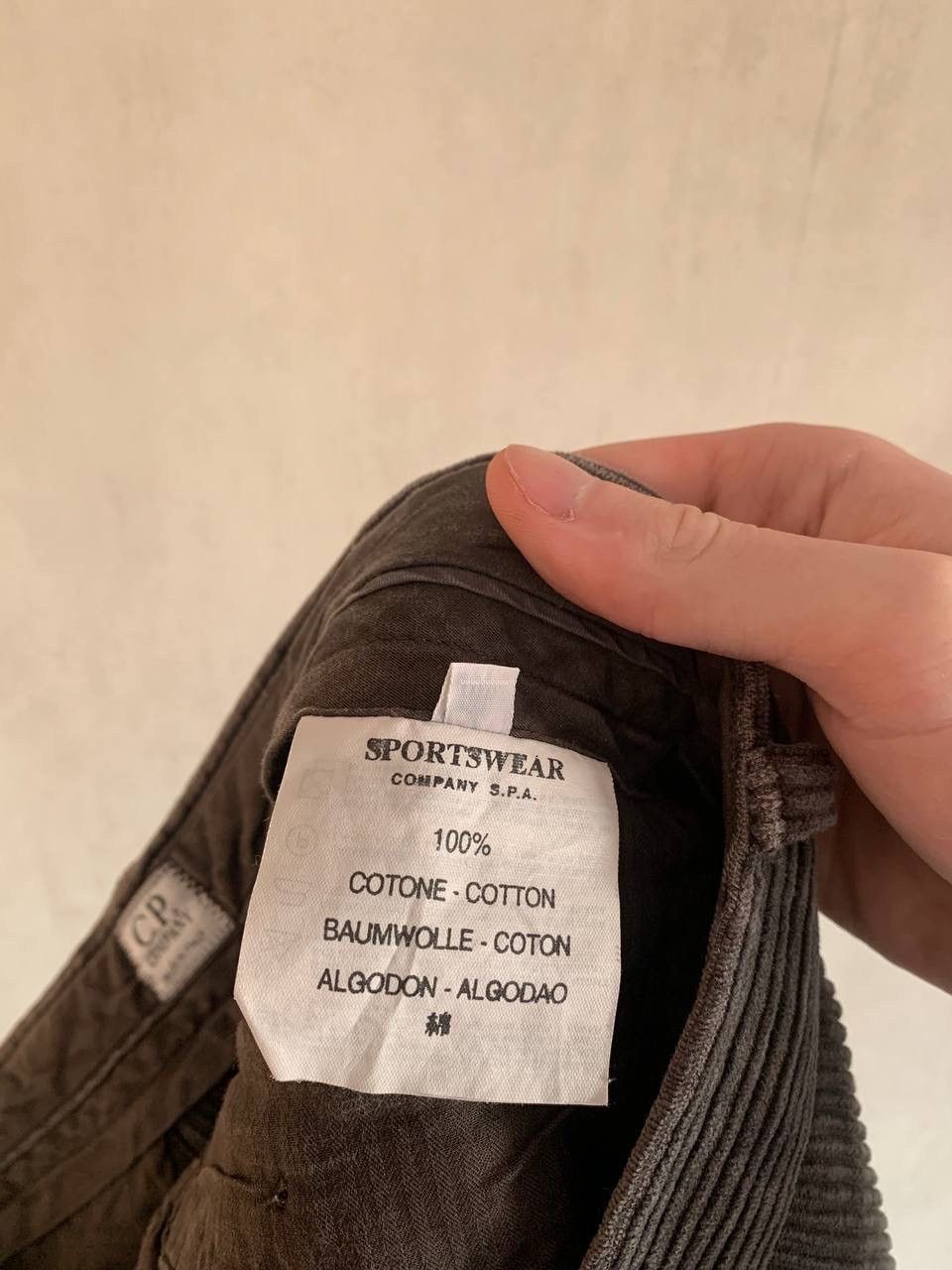 C.P. Company × Massimo Osti Cp Company Corduroy Brown Pants Size US 34 / EU 50 - 7 Thumbnail