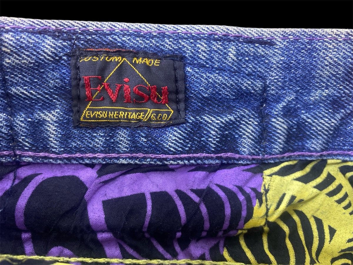 Evisu Vintage Multicolur Evisu Denim Made In Japan Size US 28 / EU 44 - 7 Thumbnail
