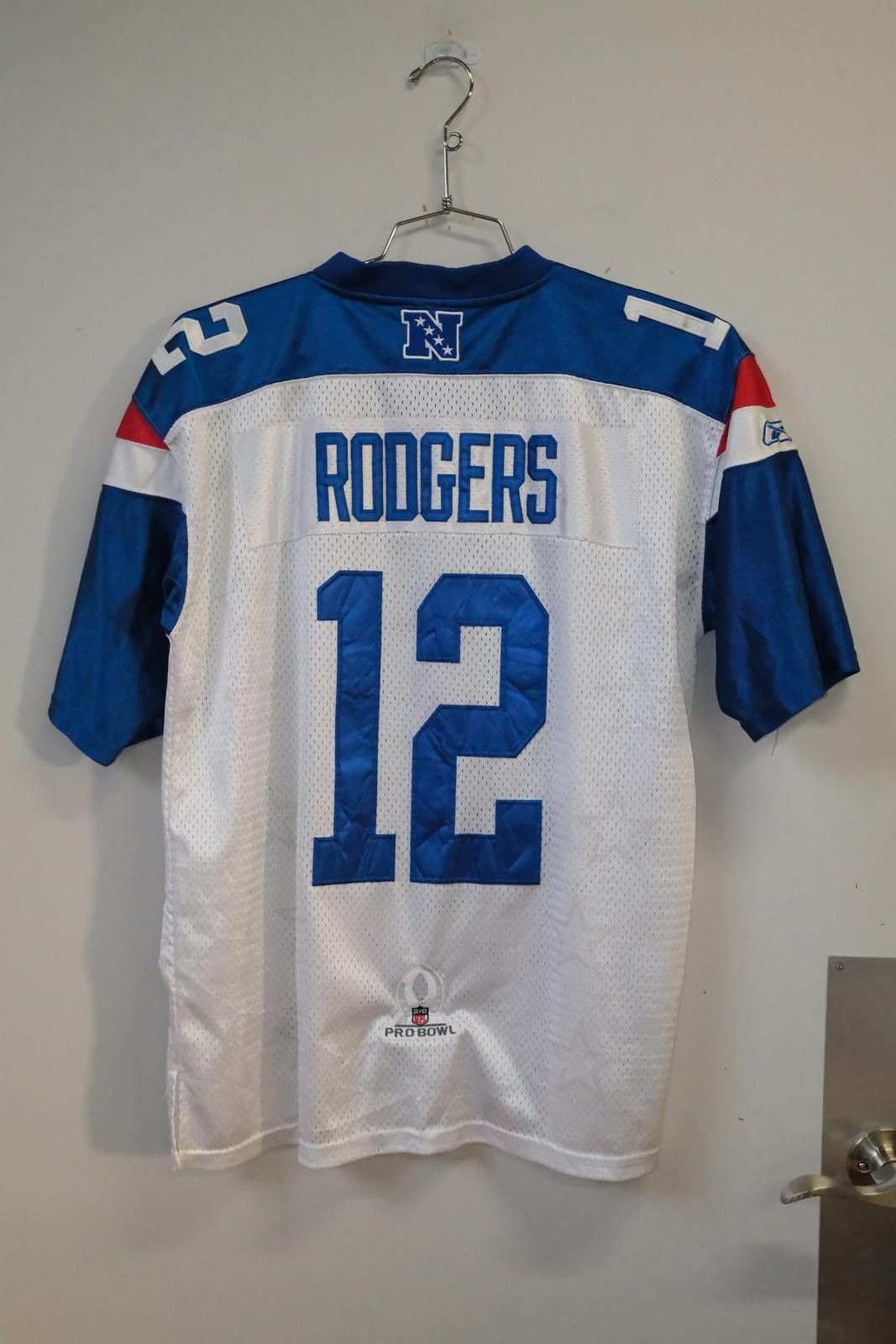 NFL 2010's Reebok Pro Bowl Packers Rodgers #12 Football Jersey Size US L / EU 52-54 / 3 - 2 Thumbnail