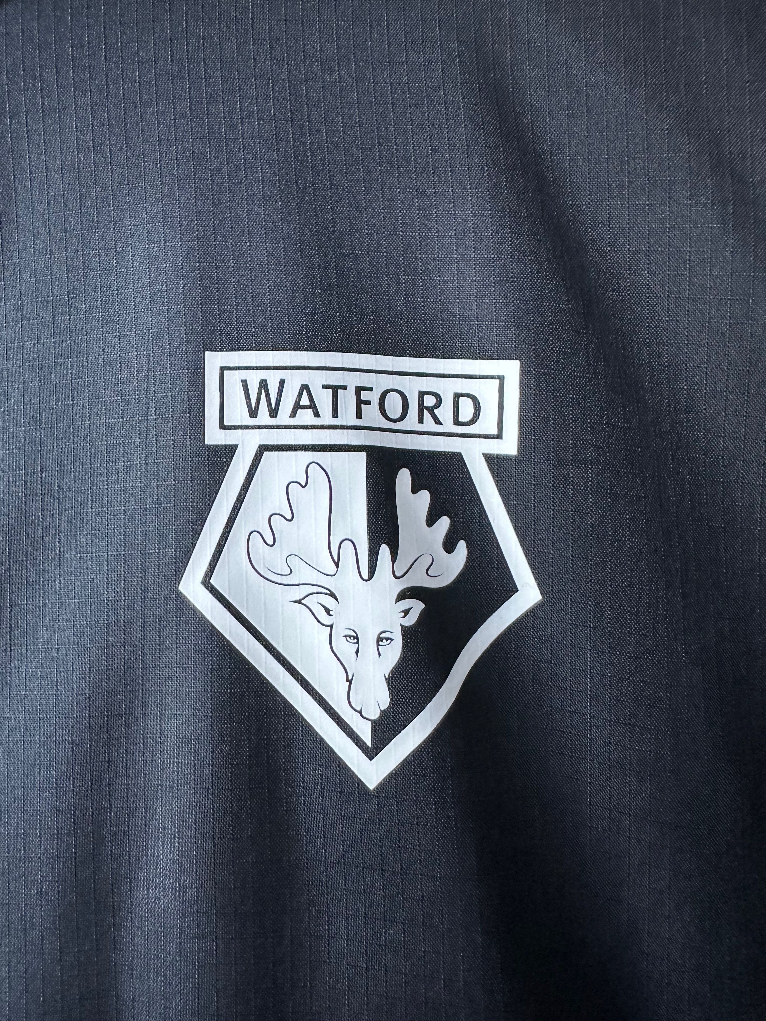 Adidas 2018 Adidas Watford Hooded Winter Jacket Padded Size US L / EU 52-54 / 3 - 5 Thumbnail