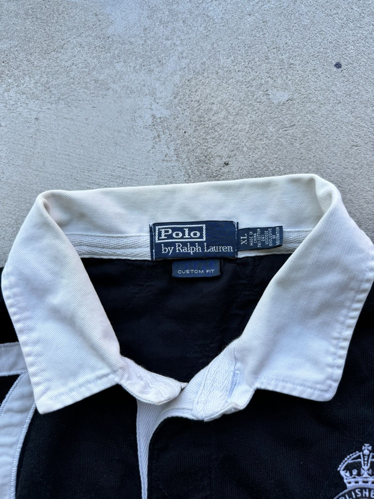 Polo Ralph Lauren × Ralph Lauren × Vintage Polo Ralph Lauren Vintage Rugby Longsleeve Hype Rare Size US XL / EU 56 / 4 - 6 Thumbnail
