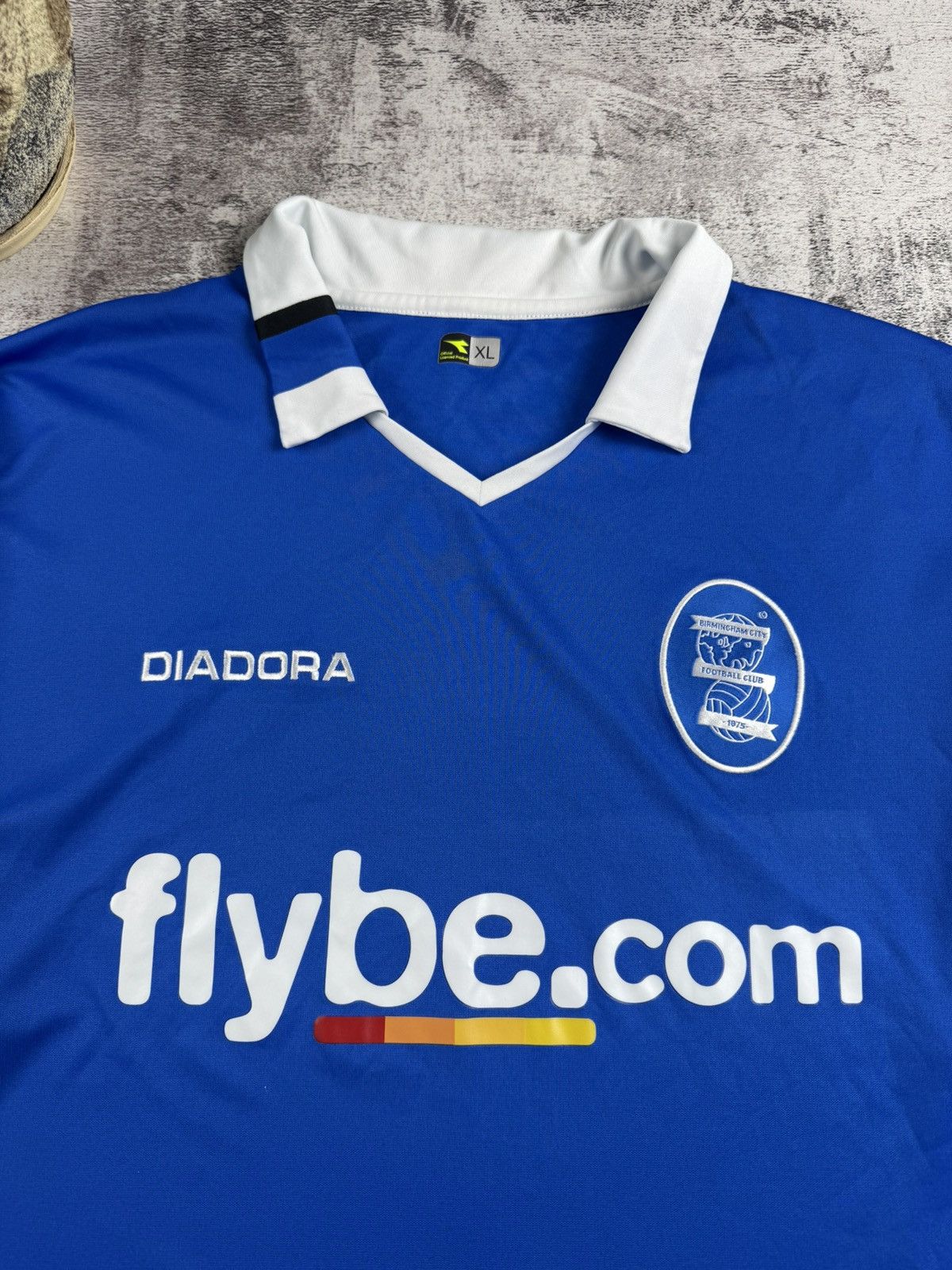 Diadora F.C Birmingham City 2004/2005 Home Longsleeve Shirt Jersey Size US XL / EU 56 / 4 - 10 Thumbnail