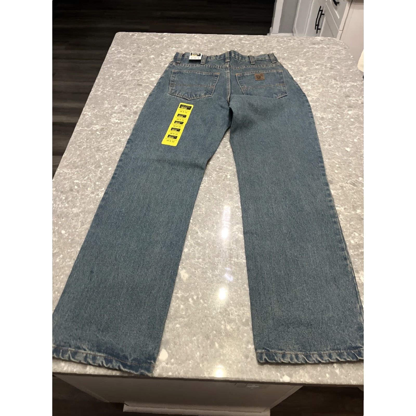 Vintage VINTAGE Gravel Gear Jeans 30x32 Men 30x32 Denim 100 % cotton Blue Work Straight Pockets Regular 5 Pocket NWT Size US 30 / EU 46 - 6 Thumbnail