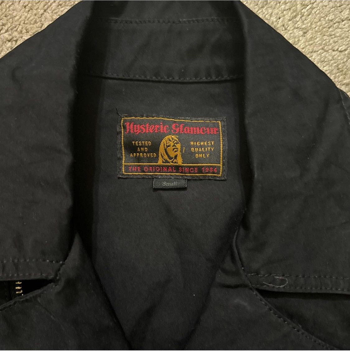 Hysteric Glamour Rare Small Hysteric Glamour Faux Leather Jacket Size XS / US 0-2 / IT 36-38 - 3 Thumbnail