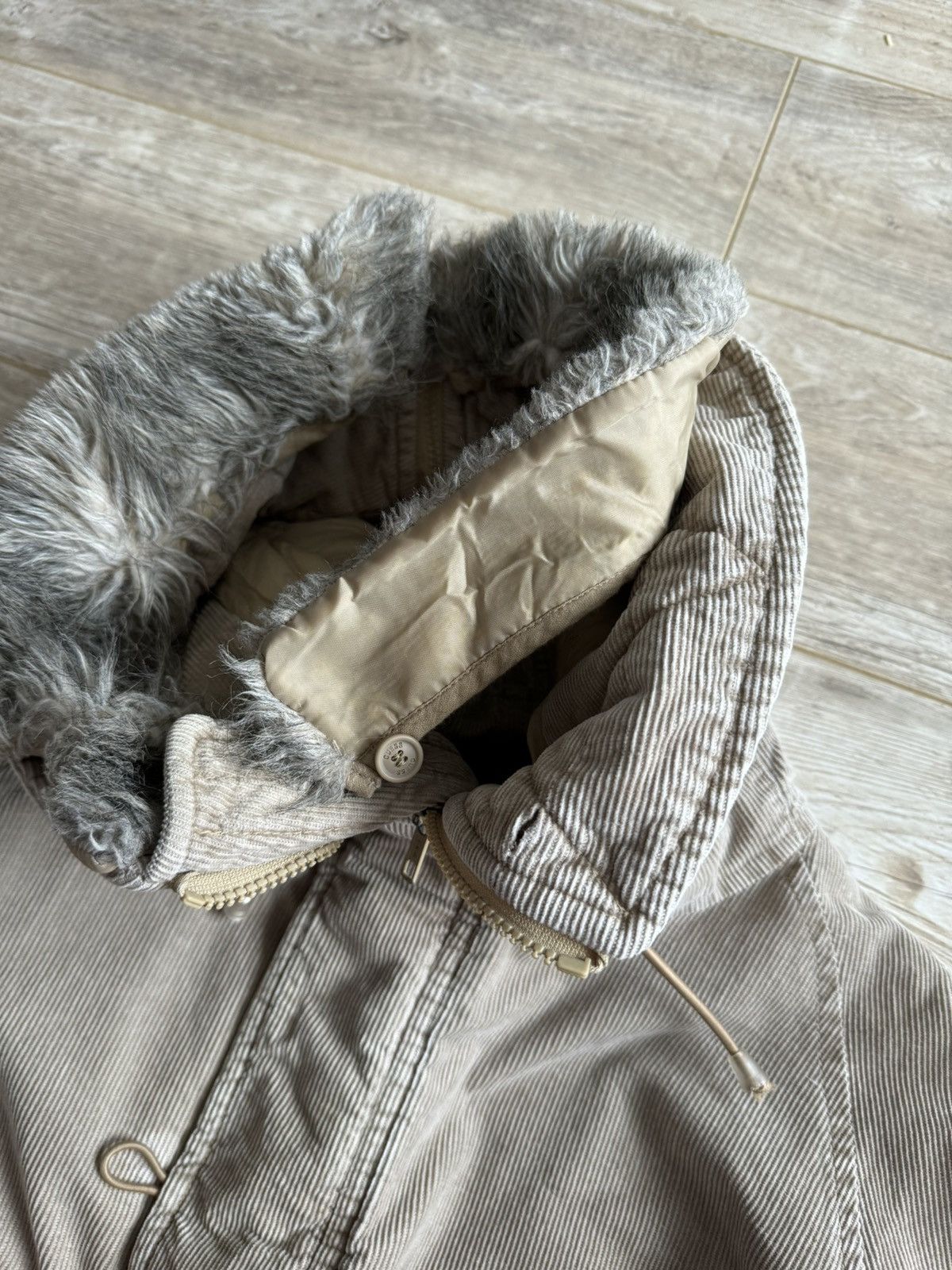 Guess Guess Jeans Vintage Corduroy Short Parka Jacket Size US L / EU 52-54 / 3 - 10 Thumbnail