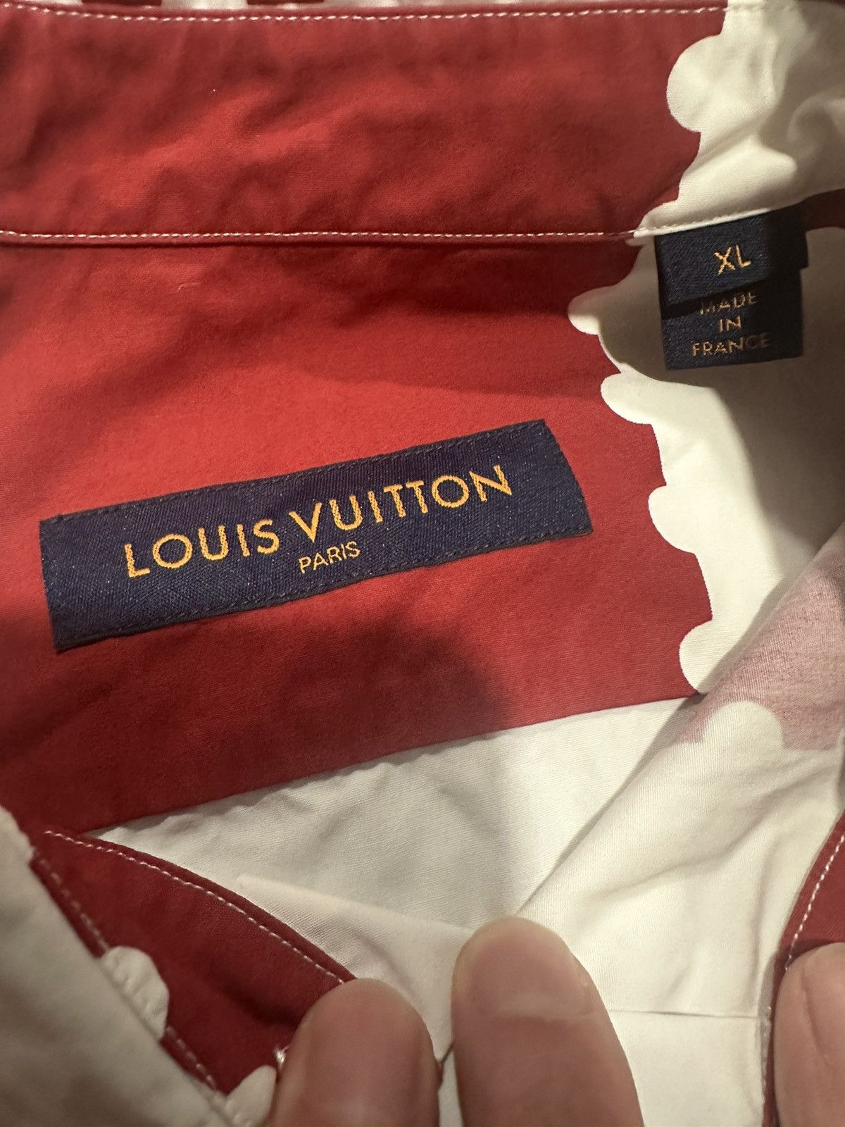 Louis Vuitton LOUIS VIUTTON X NIGO GIANT DAMIER SHORT SLEEVE SHIRT Size US XL / EU 56 / 4 - 3 Thumbnail