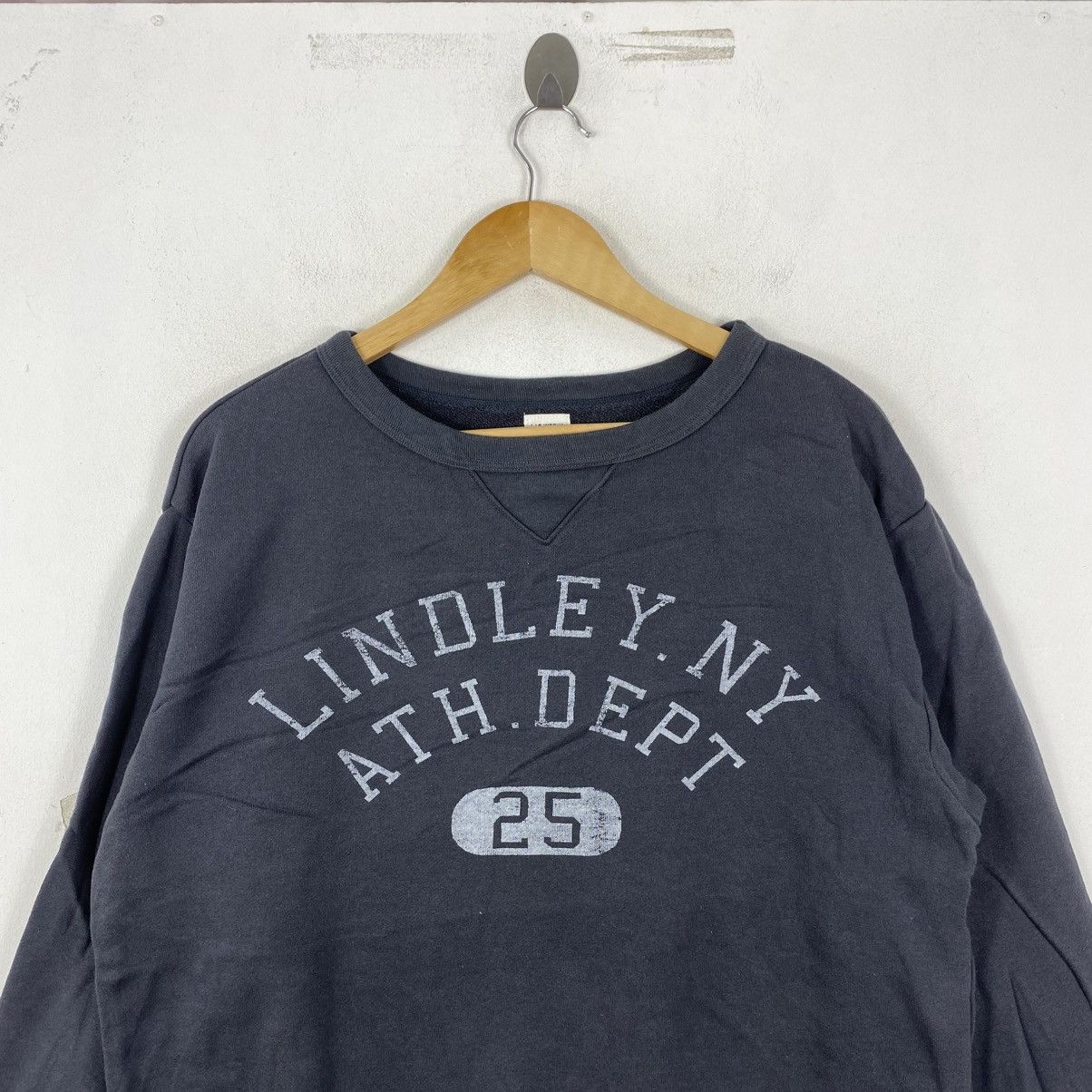 Japanese Brand Vtg Lab-Works College Crewneck Sweatshirt Black L Made Japan Size US L / EU 52-54 / 3 - 3 Thumbnail