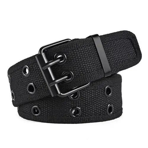 Other Double Row Needle Buckle Woven Belt Size ONE SIZE - 5 Thumbnail