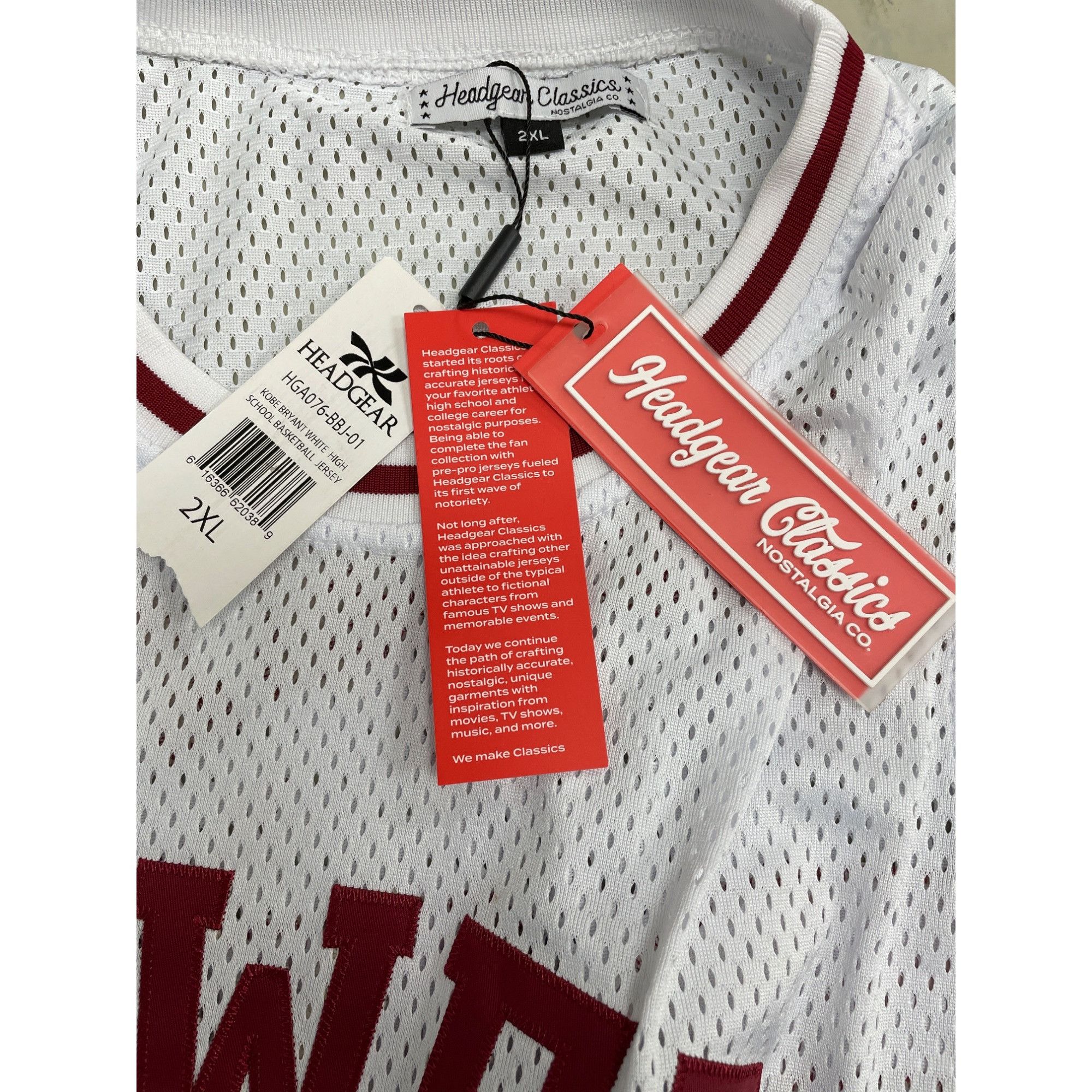 Other Kobe Bryant Lower Merion Headgear Classics Basketball Jersey Size US XXL / EU 58 / 5 - 3 Thumbnail