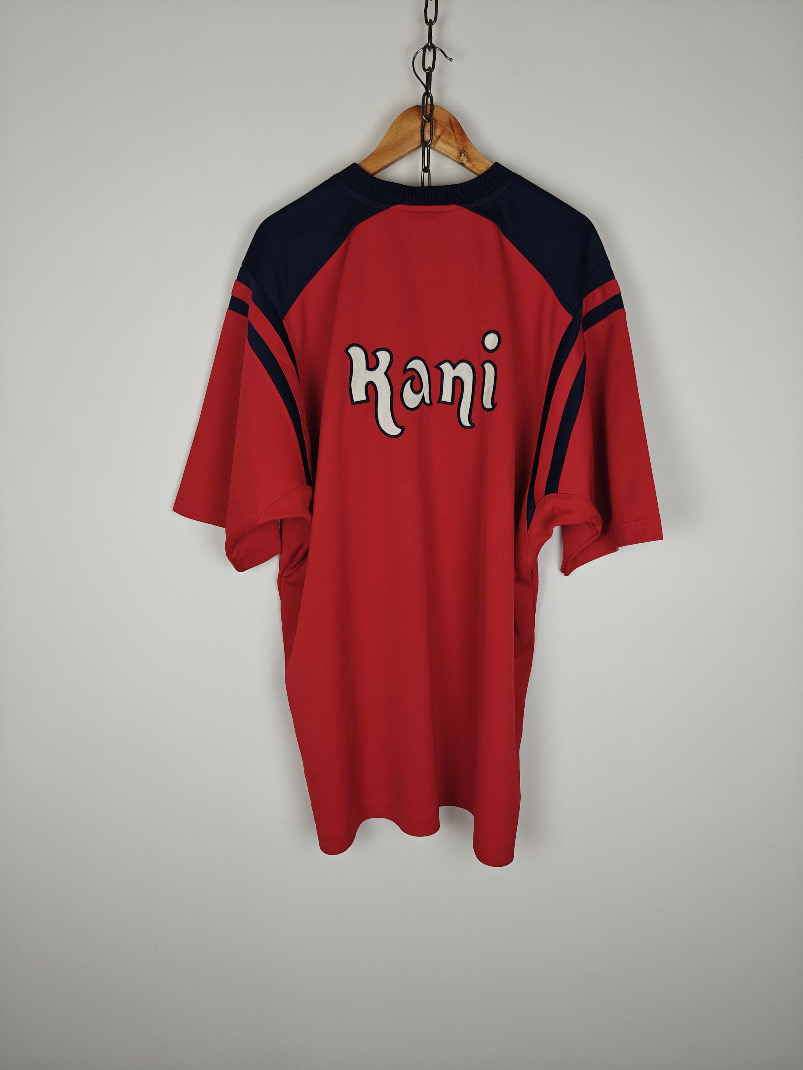 Karl Kani Karl Kani VTG Jersey 89 Tee Red size 2XL Size US XXL / EU 58 / 5 - 10 Thumbnail