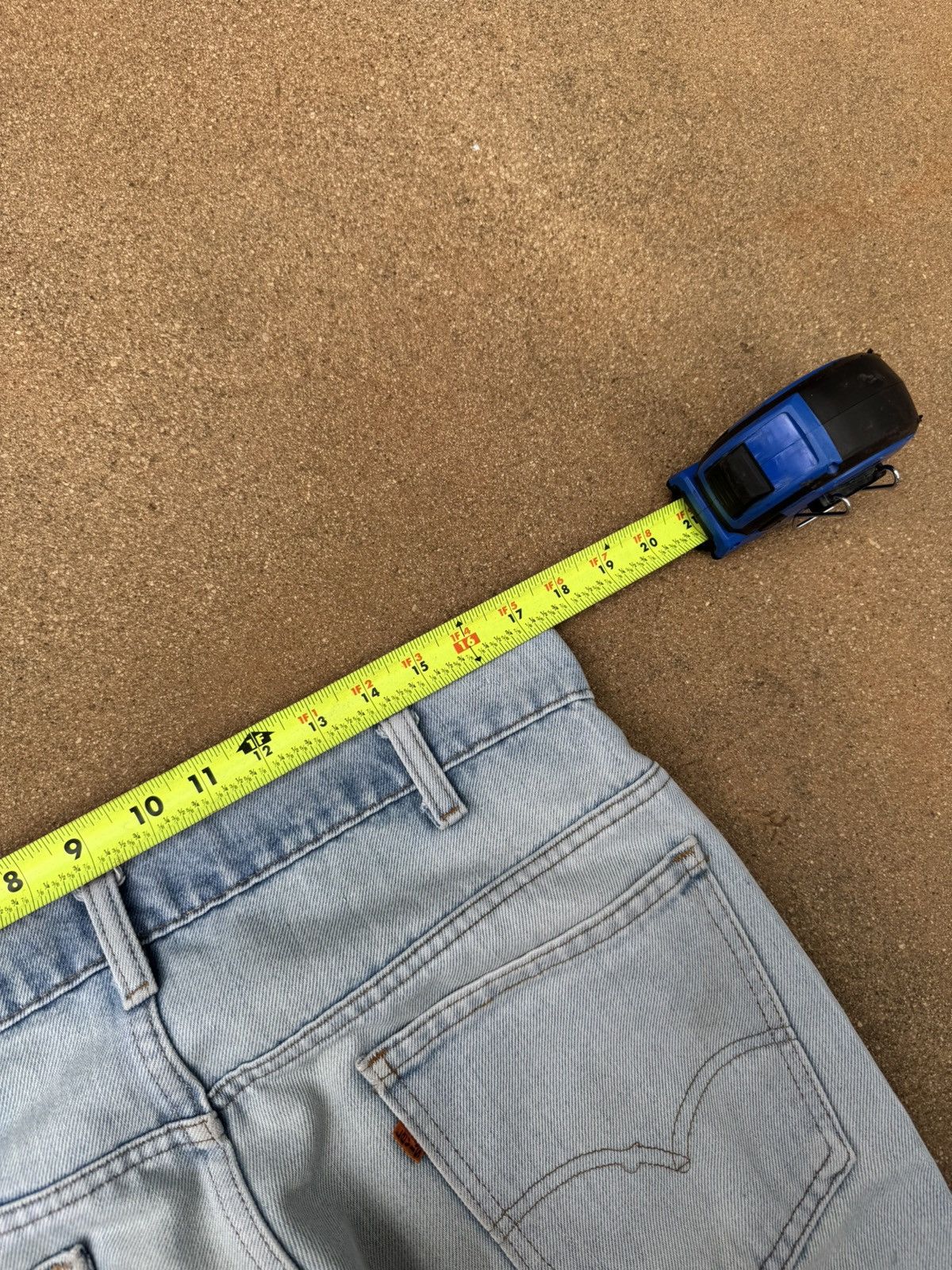 Levi's × Vintage Vtg 80’s Levi’s 646 Orange Tab Bellbottom Flare Jeans 35x29 Size US 35 - 8 Thumbnail