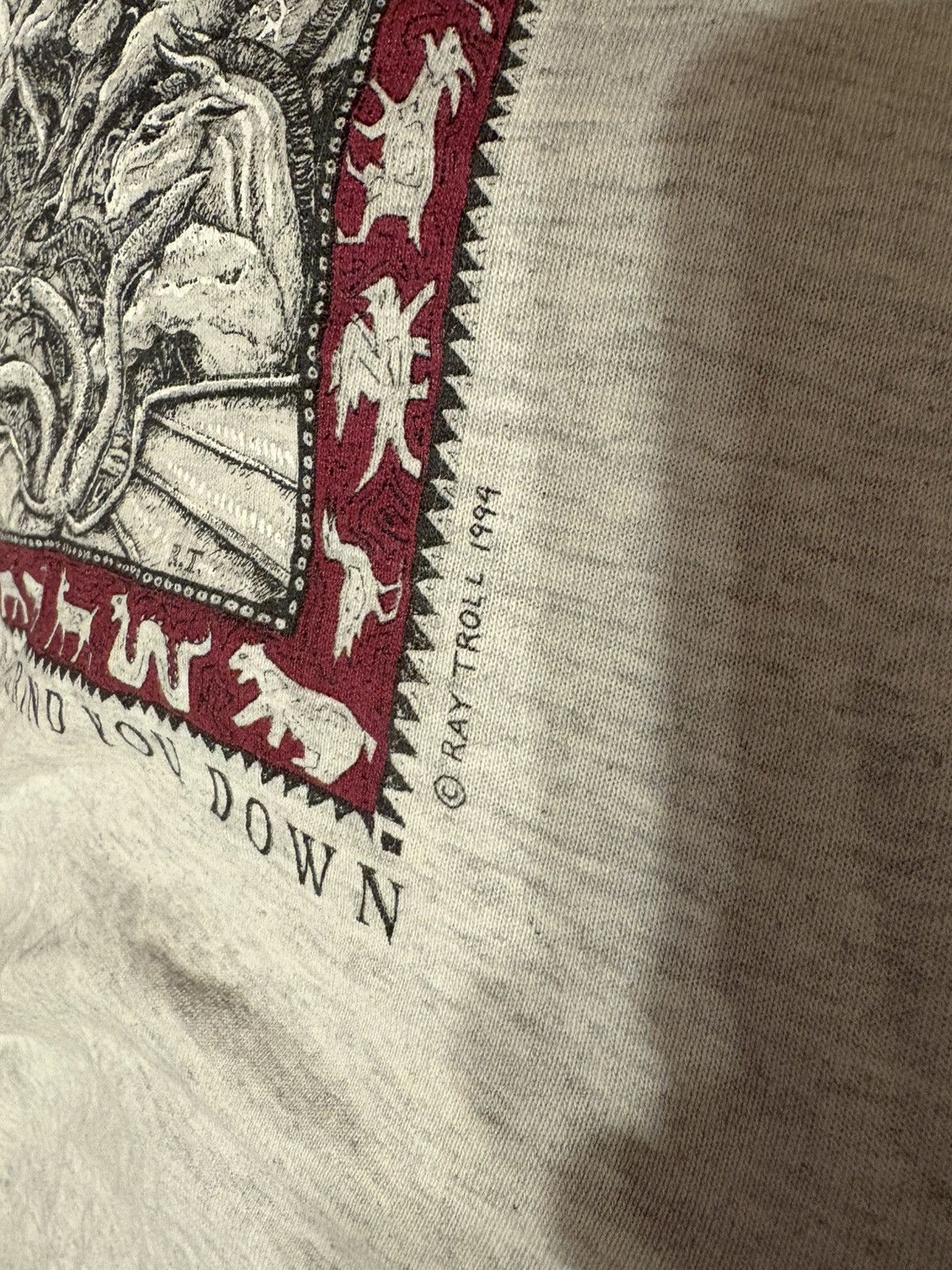 Vintage Vintage Tshirt 90’s Dont Let The Bastards Grind You Down Size US XL / EU 56 / 4 - 7 Thumbnail