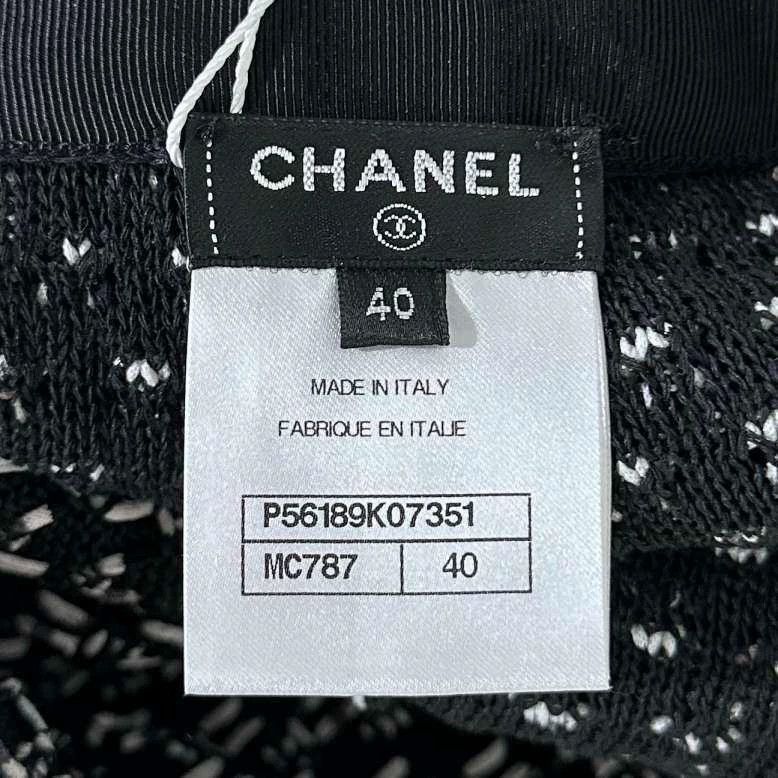 Chanel Chanel Xiaoxiangfeng jacquard wide-leg trousers Size 26" / US 2 / IT 38 - 4 Thumbnail