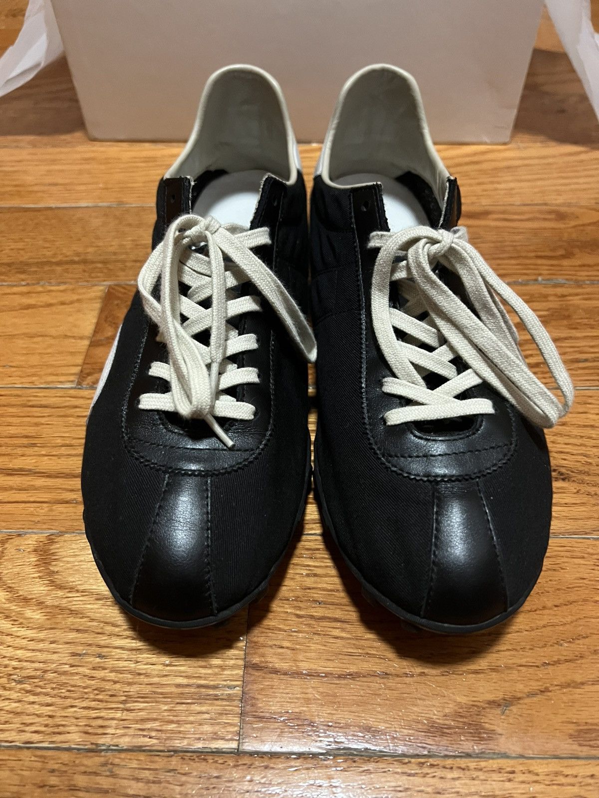 Maison Margiela Black Canvas Sprinters 42/9