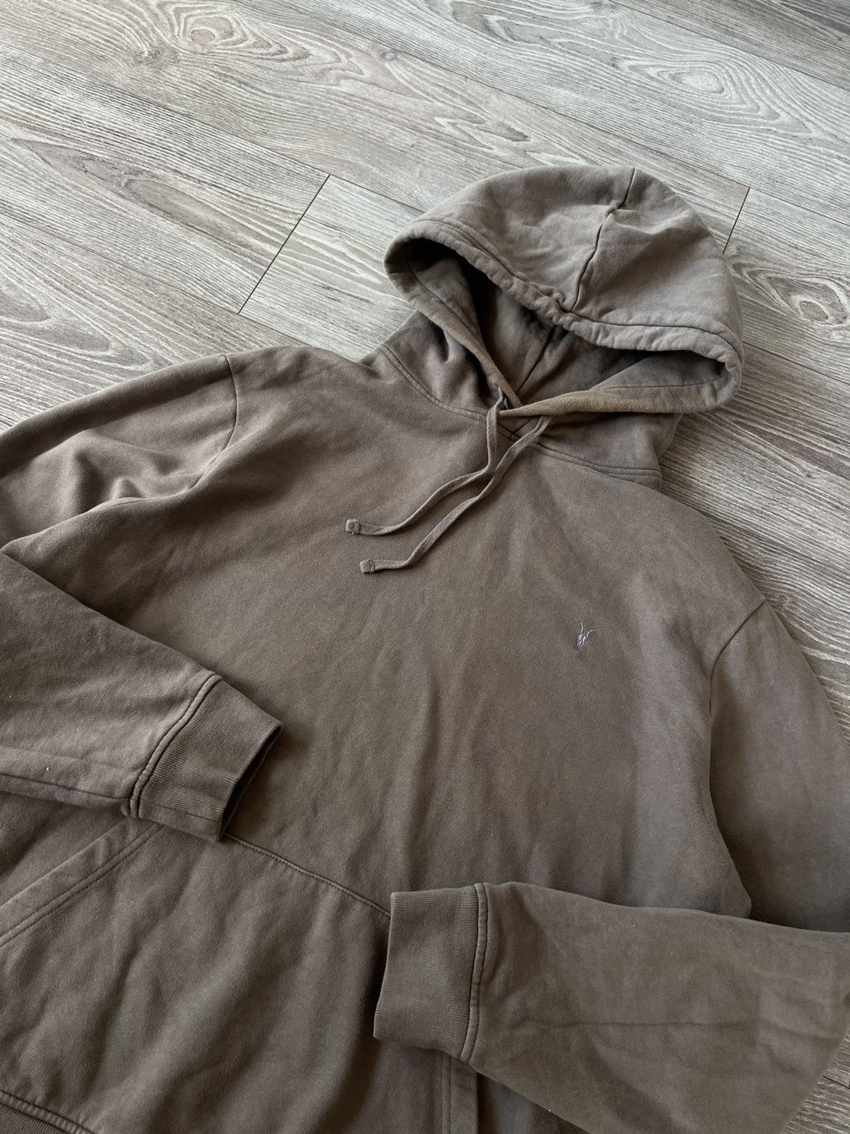 Allsaints Allsaints Avant Garde Oversize Knit Logo Saka OTH Hoodie Size US M / EU 48-50 / 2 - 8 Thumbnail