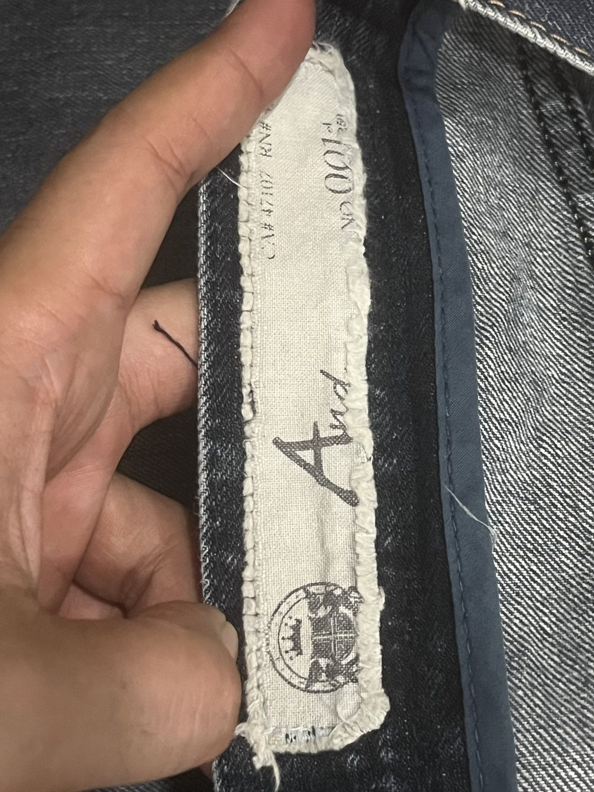 Japanese Brand Vintage Japanese Brand And Rica Sulphur Washed Whisker Jeans Size US 34 / EU 50 - 17 Thumbnail