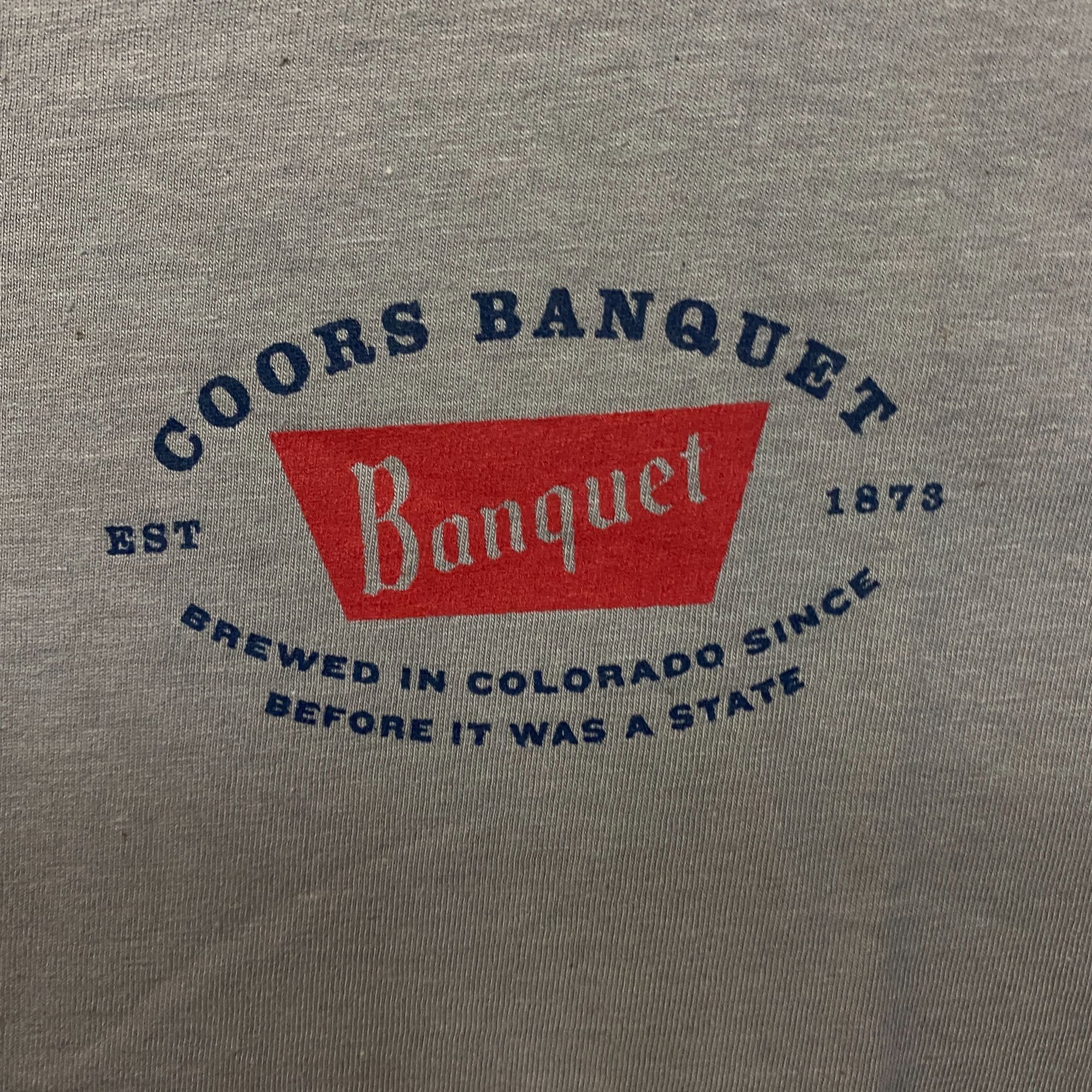 Other Coors Banquet Logo Brewed in Colorado Graphic T-Shirt large Size US L / EU 52-54 / 3 - 2 Thumbnail