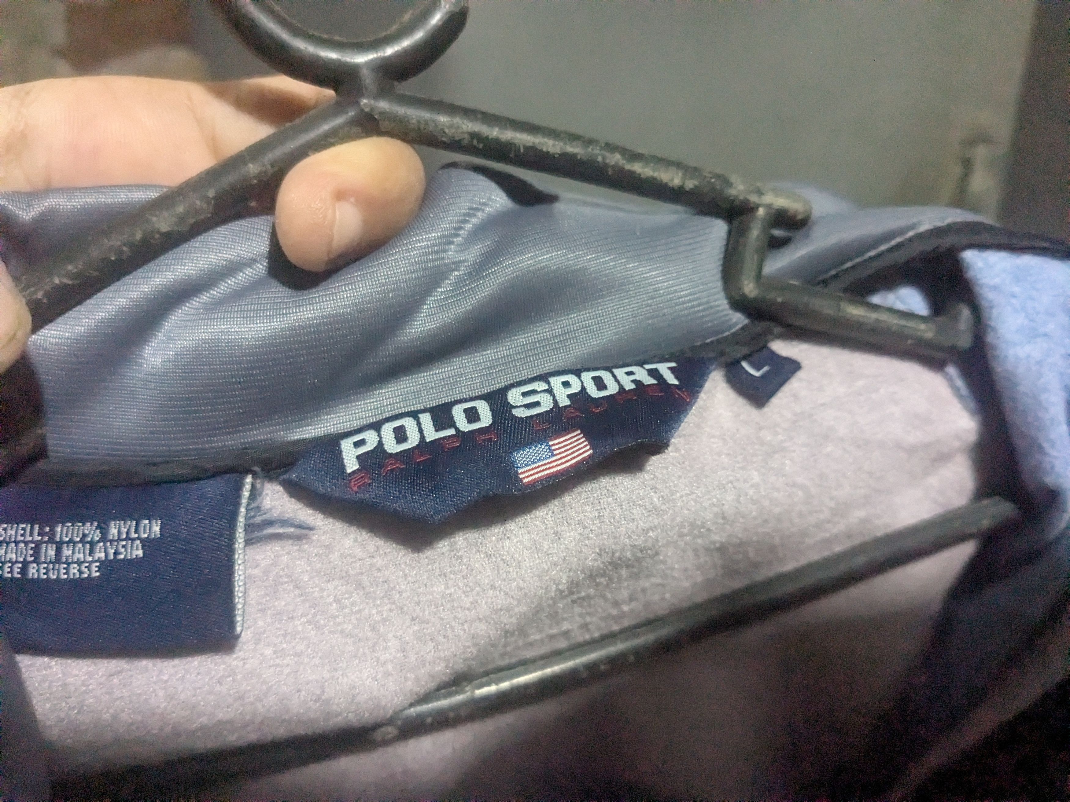 Polo Ralph Lauren Polo sport Ralph Lauren vintage authentic 90's racing jacket Size US L / EU 52-54 / 3 - 6 Thumbnail
