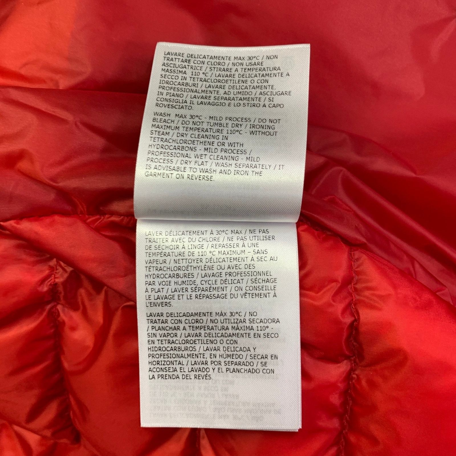 Moncler MONCLER Size XXXL Renald Red White Blue Quilted Nylon Jacket Size US XXL / EU 58 / 5 - 13 Thumbnail