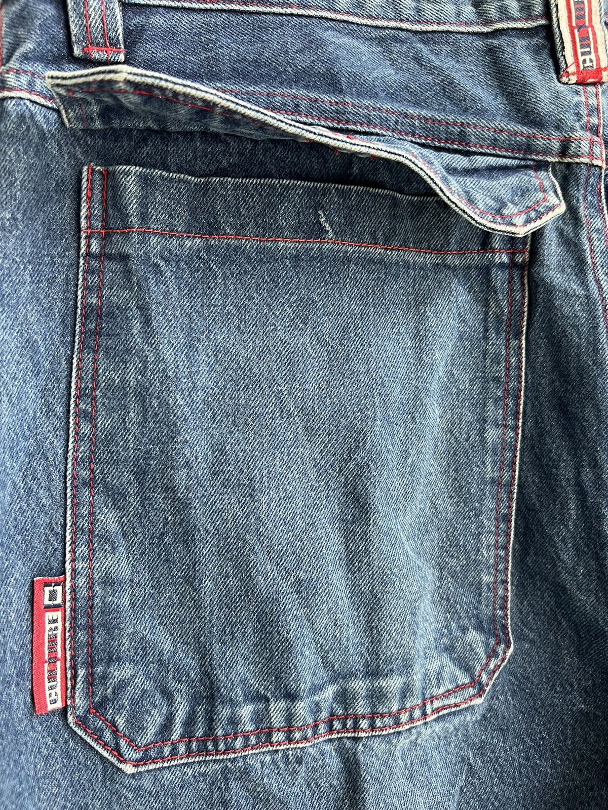 Fubu × JNCO Y2K JNCO Style Culture Big Pockets Baggy HipHop Jeans Denim Size US 38 / EU 54 - 13 Thumbnail