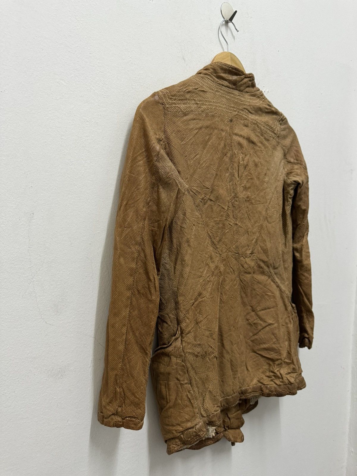 Vintage Giorgio Brato leather jacket Size US XXS / EU 40 - 14 Thumbnail