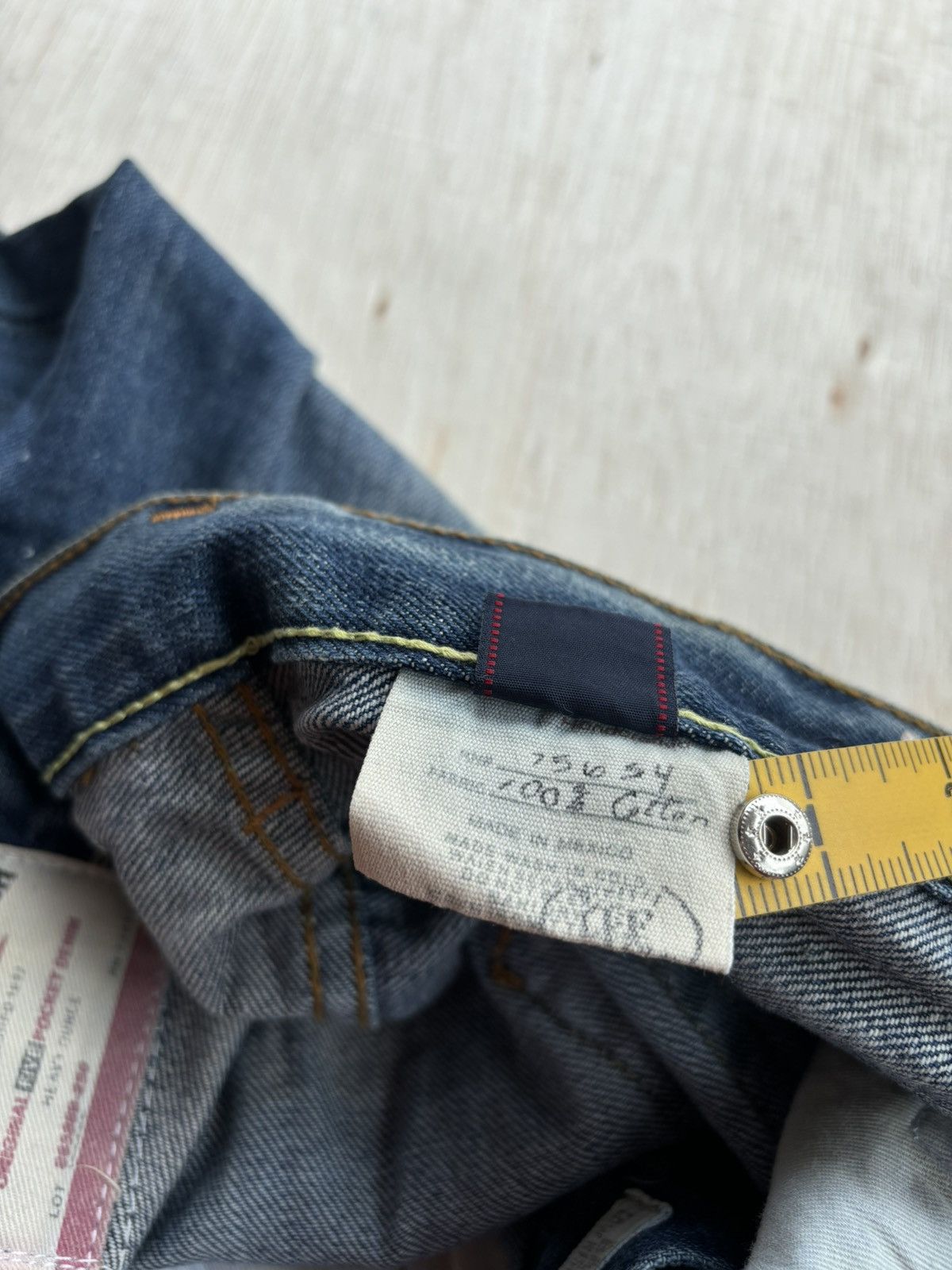Hysteric Glamour × If Six Was Nine × Japanese Brand Vintage Abercrombie&Fitch Denim Jeans Size US 30 / EU 46 - 10 Thumbnail