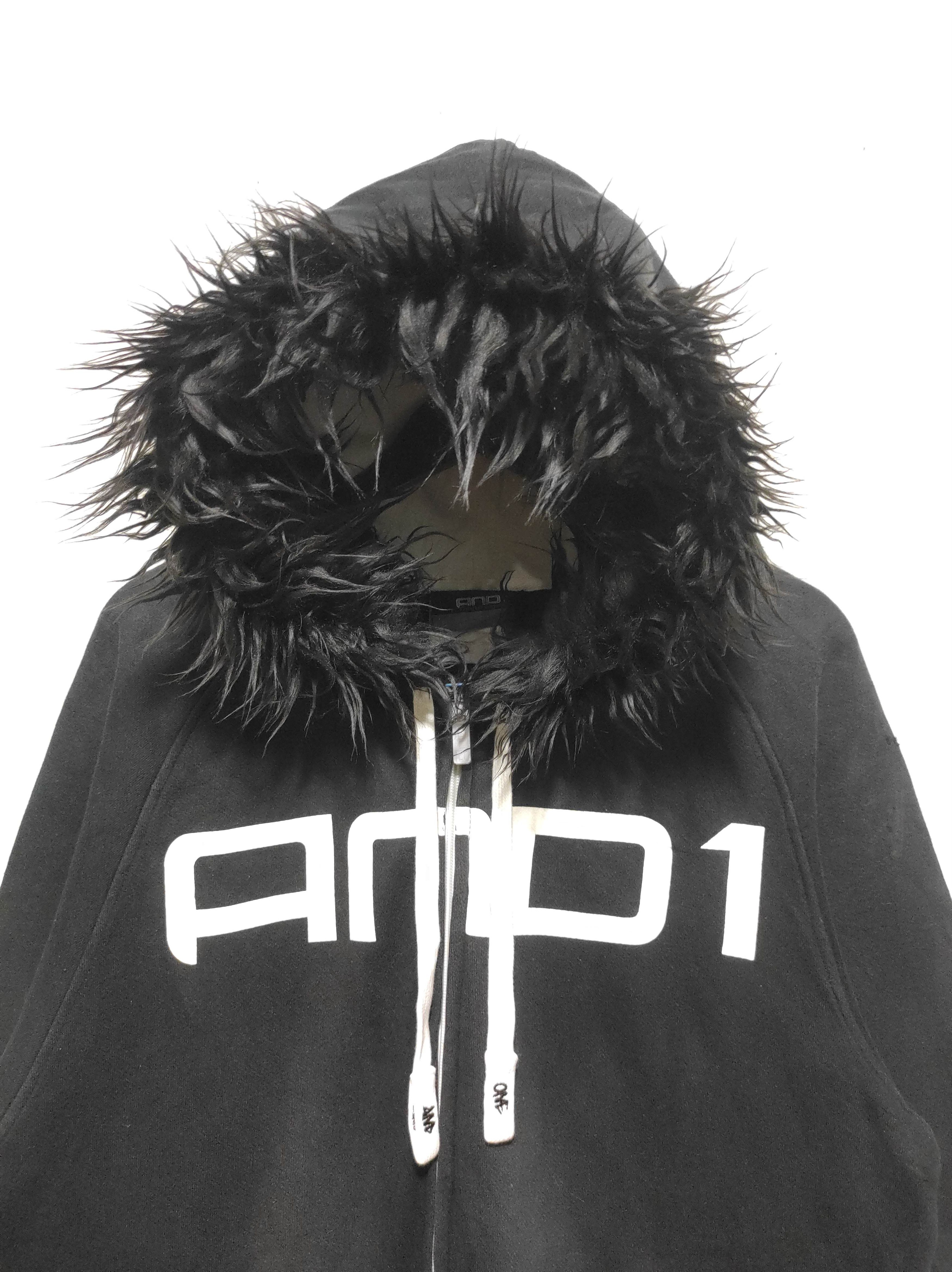Hysteric Glamour AND1 Zip Fur Hoodie i6w9 LBG style Size US M / EU 48-50 / 2 - 3 Thumbnail