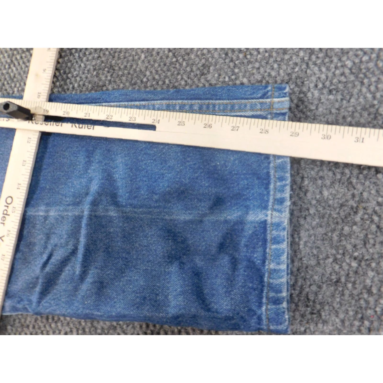Levi's VINTAGE Levi's 505 Jeans Mens 36x29 Blue Straight Regular Made in USA Red tag Size US 36 / EU 52 - 7 Thumbnail