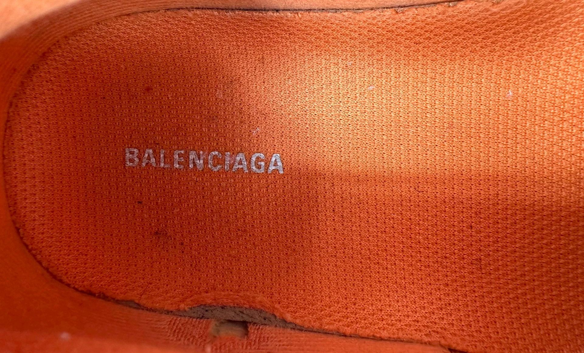 Balenciaga Balenciaga Track Nylon Dad Shoe Men's White Orange Used 43 Size US 10 / EU 43 - 8 Thumbnail