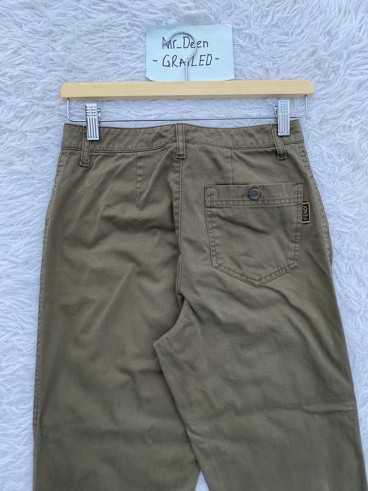 Fendi Rare Vintage FENDI Slack Pants Size US 26 / EU 42 - 22 Thumbnail