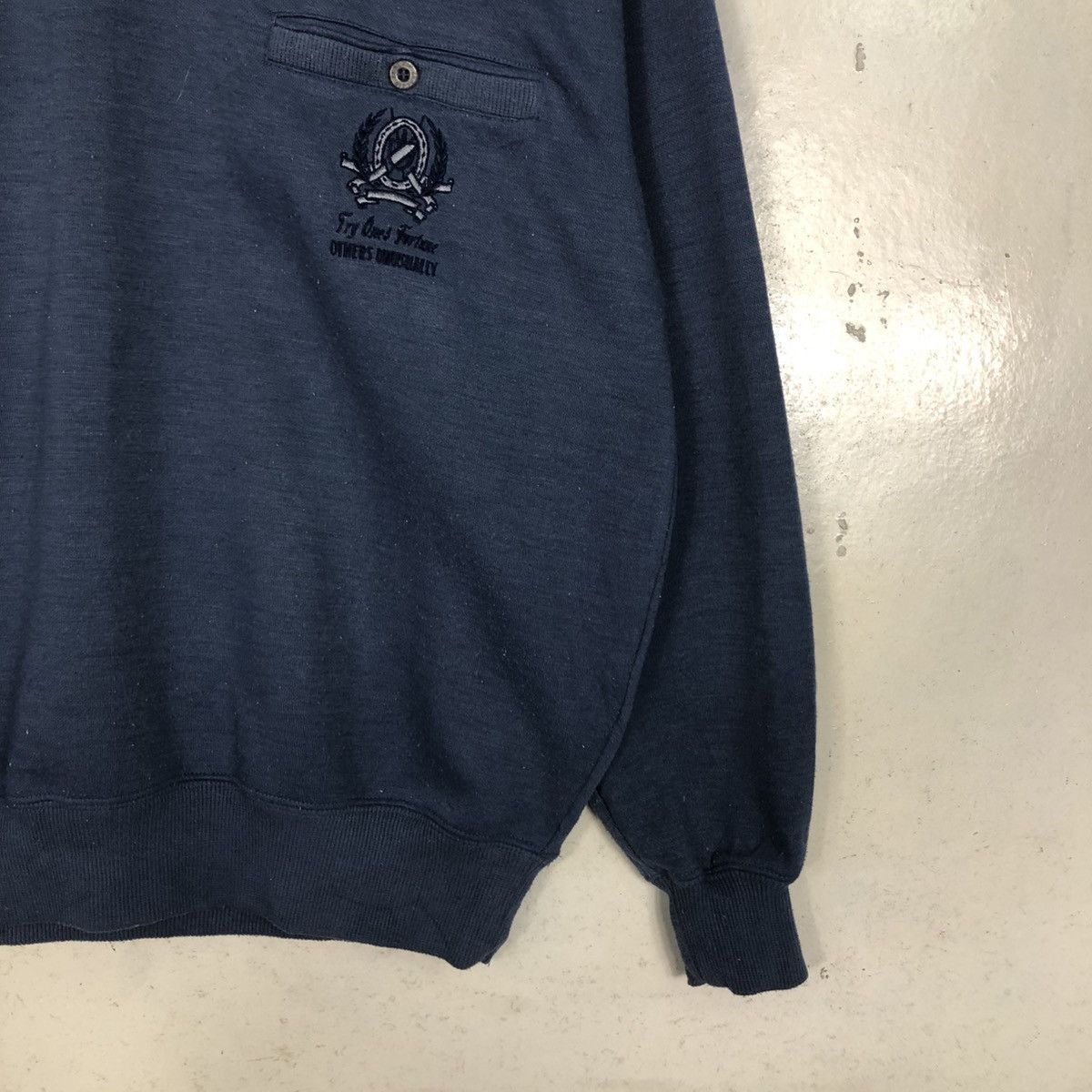 Japanese Brand 📌Vintage Sweatshirt Embroidery Zeal Zip Issey Miyake Size US M / EU 48-50 / 2 - 7 Thumbnail