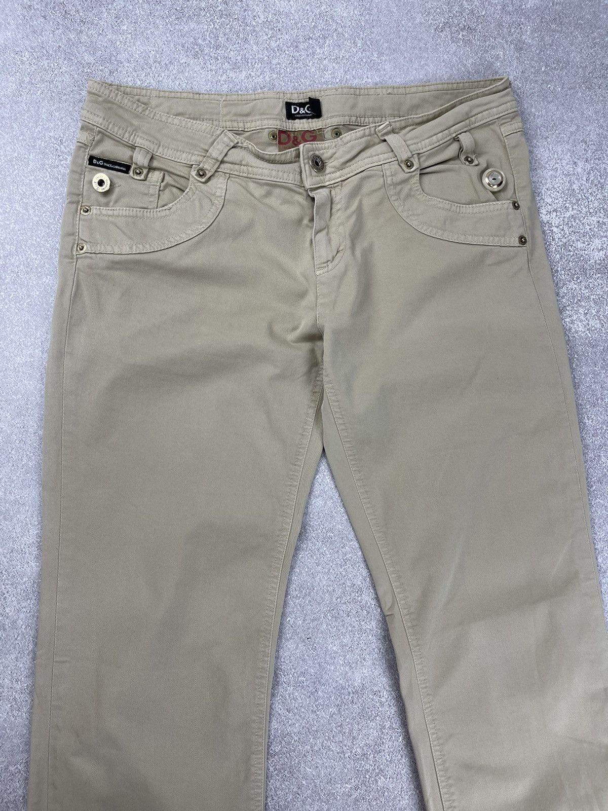 Dolce & Gabbana Vintage Dolce & Gabbana Cotton Trousers Pants Size 29 Size 29" - 3 Thumbnail