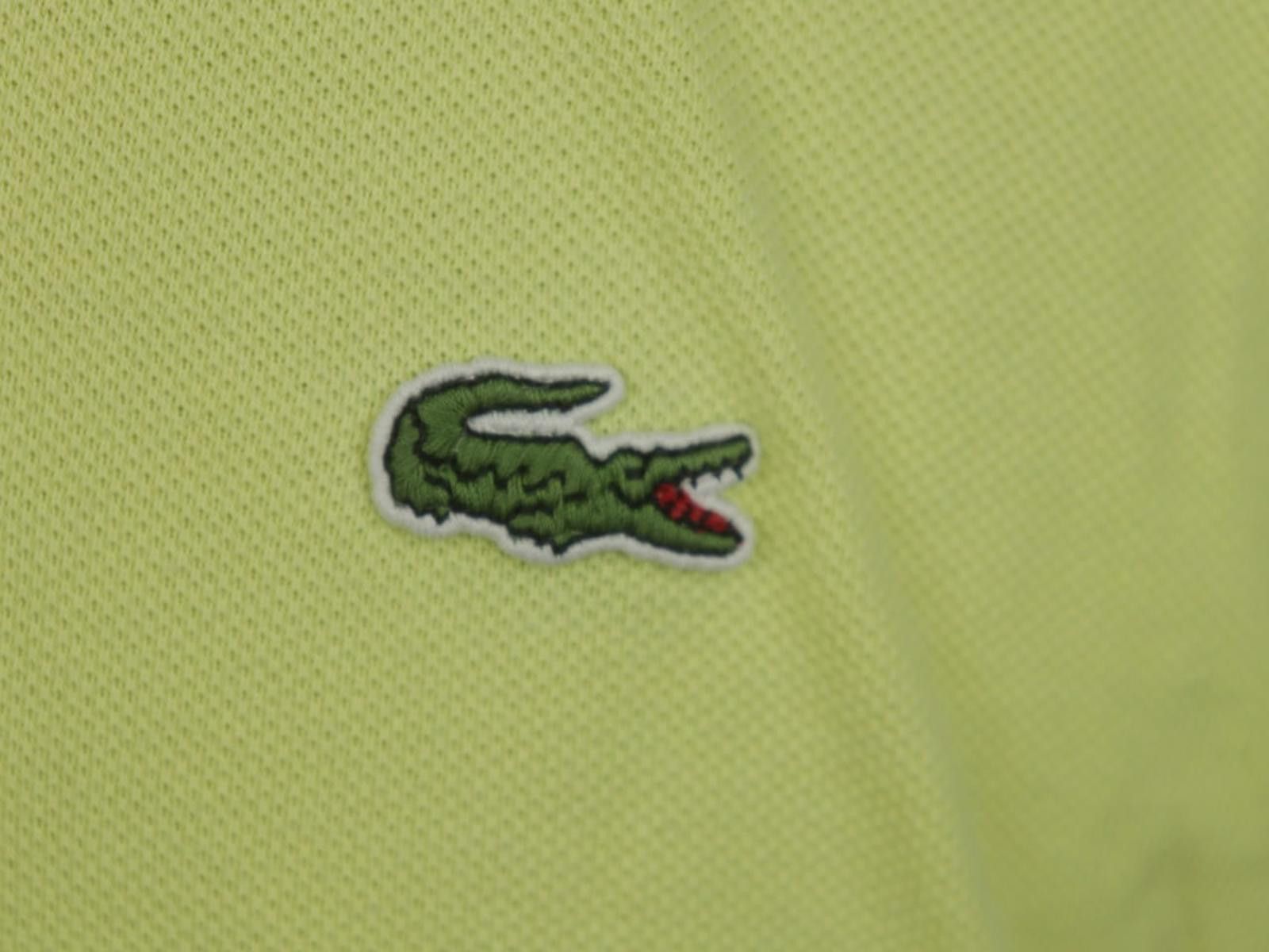 Lacoste Lacoste Yellow 100% Cotton Popover Polo Shirt Size 5 Size US M / EU 48-50 / 2 - 4 Thumbnail