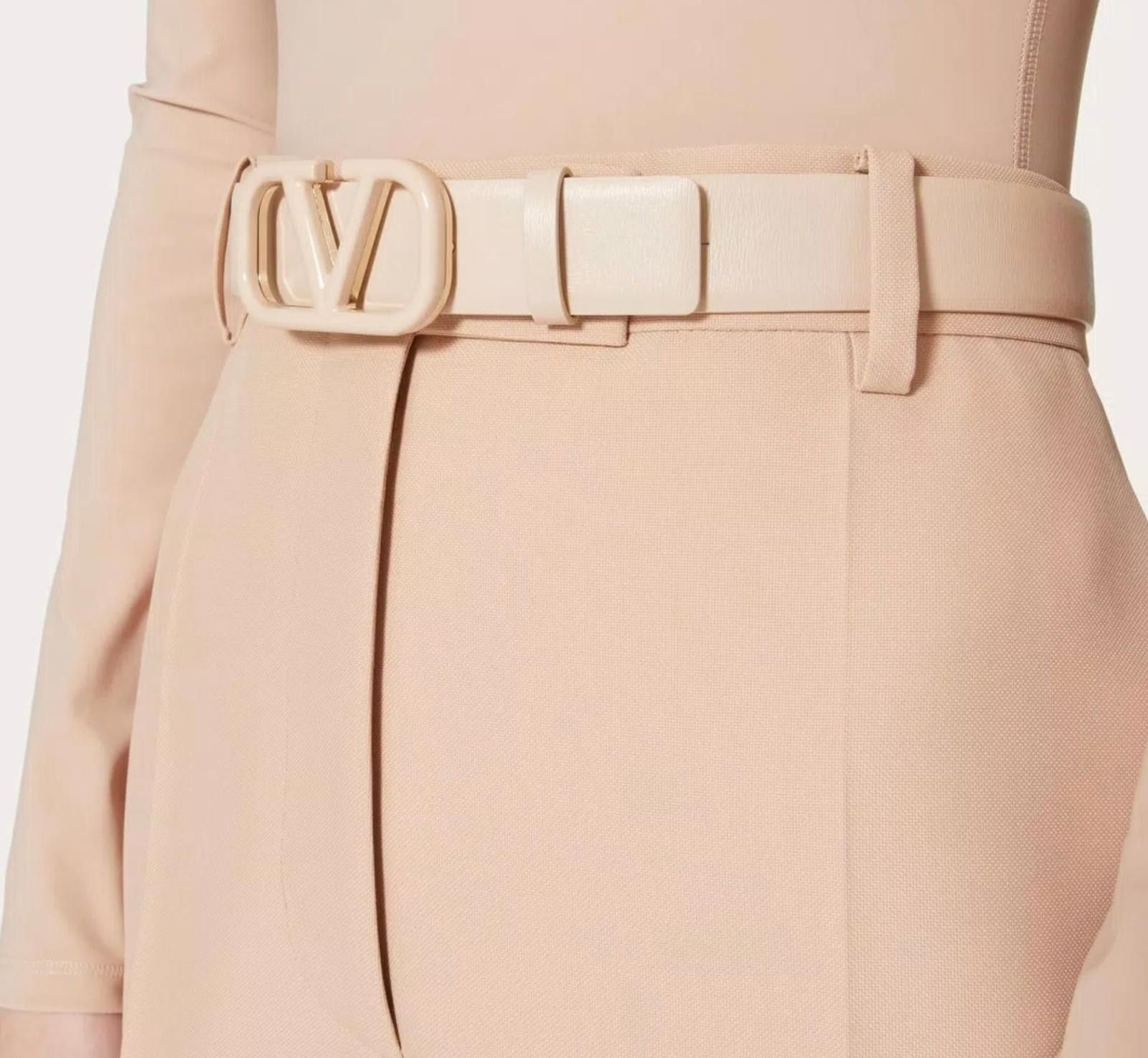Valentino Valentino Vlogo Signature Belt In Shiny Size 80 Size ONE SIZE - 4 Thumbnail