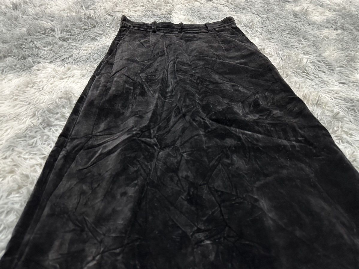Tricot Comme des Garcons 🔥Vintage Archived 1992 Tricot Comme Des Garcons Velvet Skirt Size 26" / US 2 / IT 38 - 2 Thumbnail