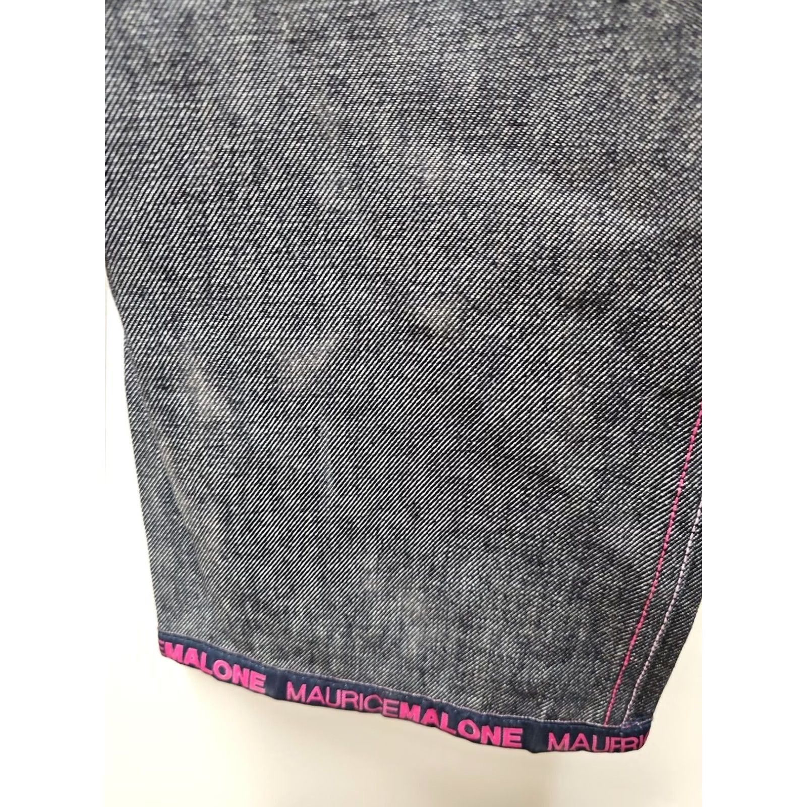 Vintage VINTAGE MoJeans Denim Hip Hop Womens Jeans 8 Black Pink Deadstock 30x33.5 Womens Size 30" / US 8 / IT 44 - 7 Thumbnail