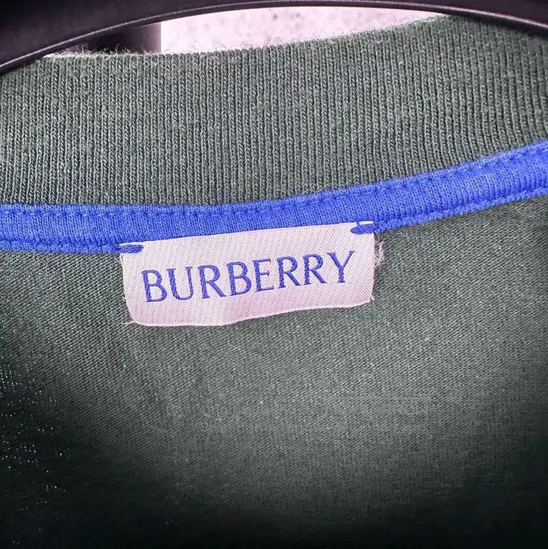 Burberry Burberry Green Cotton Short Sleeve T. Size US S / EU 44-46 / 1 - 4 Thumbnail
