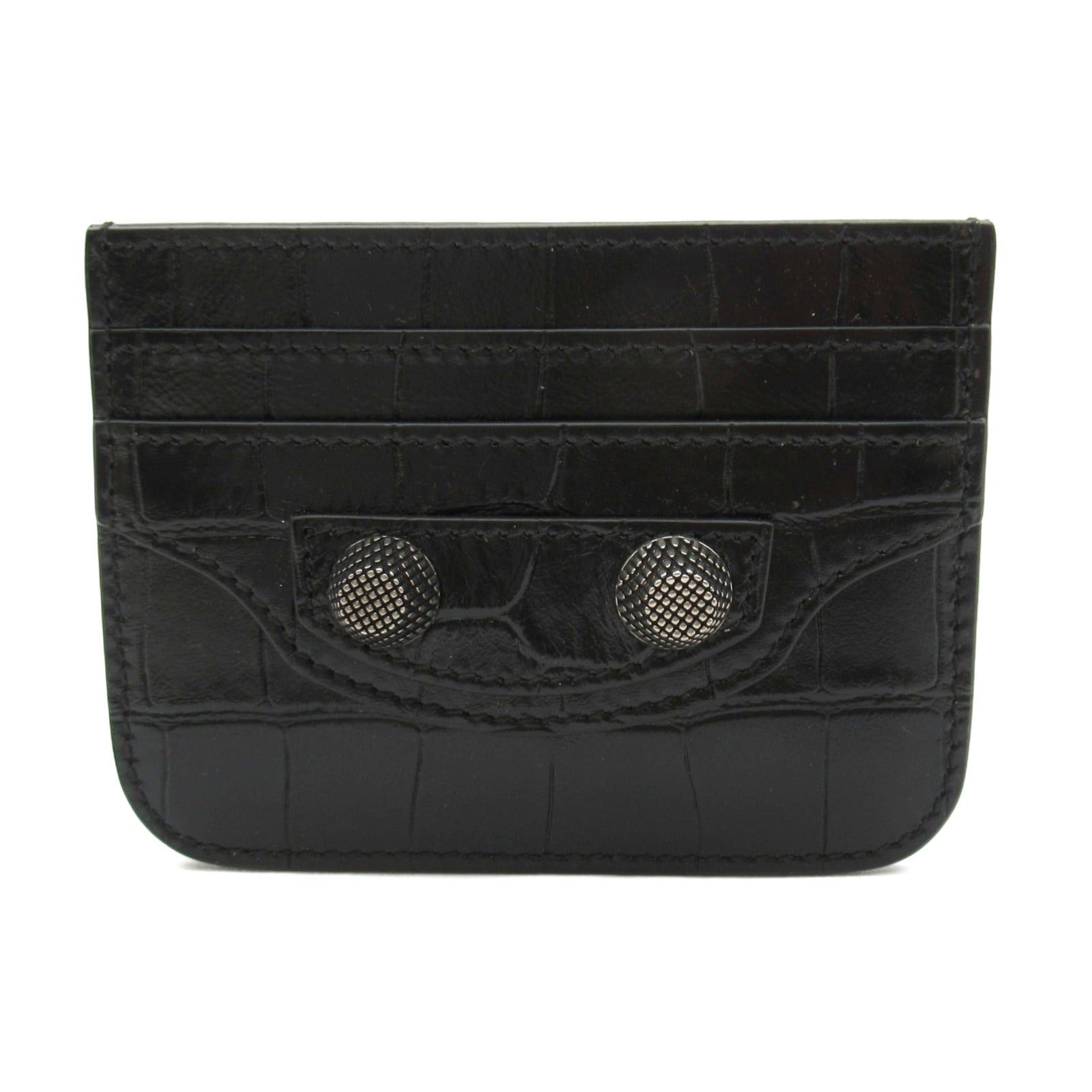 Balenciaga Balenciaga Card Case Calfskin (Cowhide) Black Size ONE SIZE - 1 Thumbnail