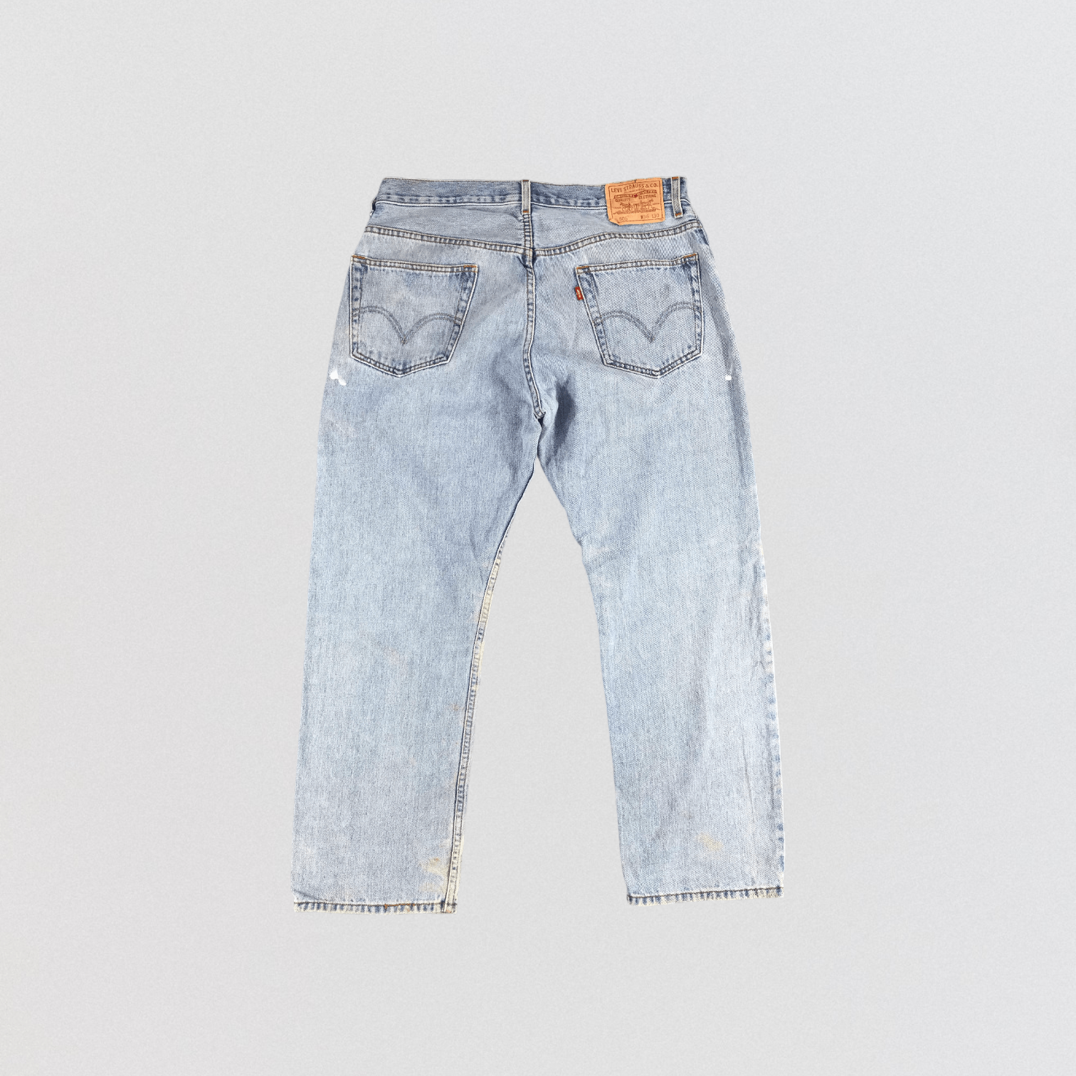 Levi's × Vintage Vintage Light Wash Levis 505 Jeans-JM1391 Size US 36 / EU 52 - 2 Thumbnail