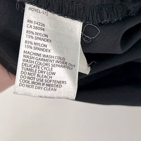 Royal Robbins Royal Robbins Black Nylon Stretch Performance Pants Sz 16 Women’s Straight Pockets High Rise Lightweight Casual Workwear Gorpcore Weather: All Seasons Size 38" / US 16 / IT 52 - 7 Thumbnail