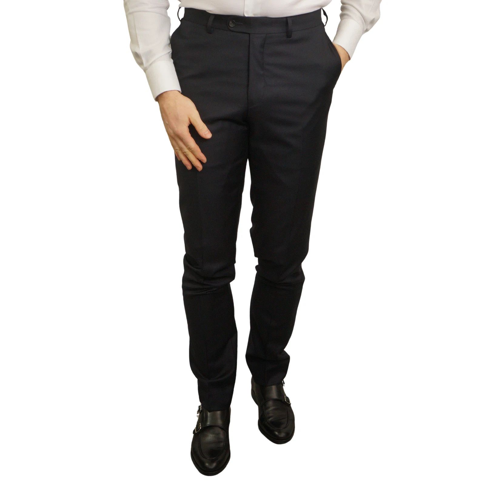 Suitsupply Men Suitsupply Suit Lazio Navy Blue Vitale Barberis US52S Size 52S - 8 Thumbnail