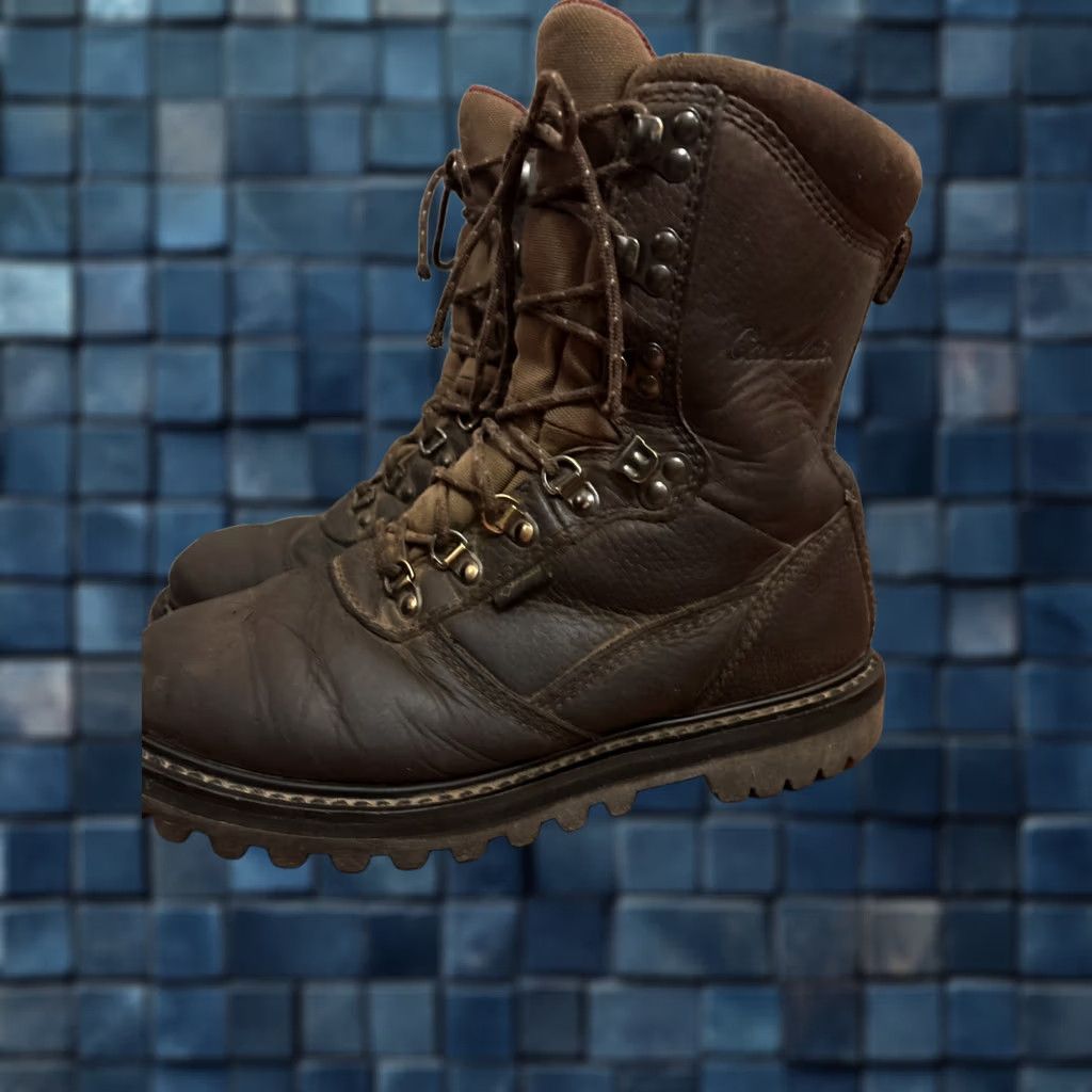 Goretex × Vintage Vintage Prospector Boots Leather Black 