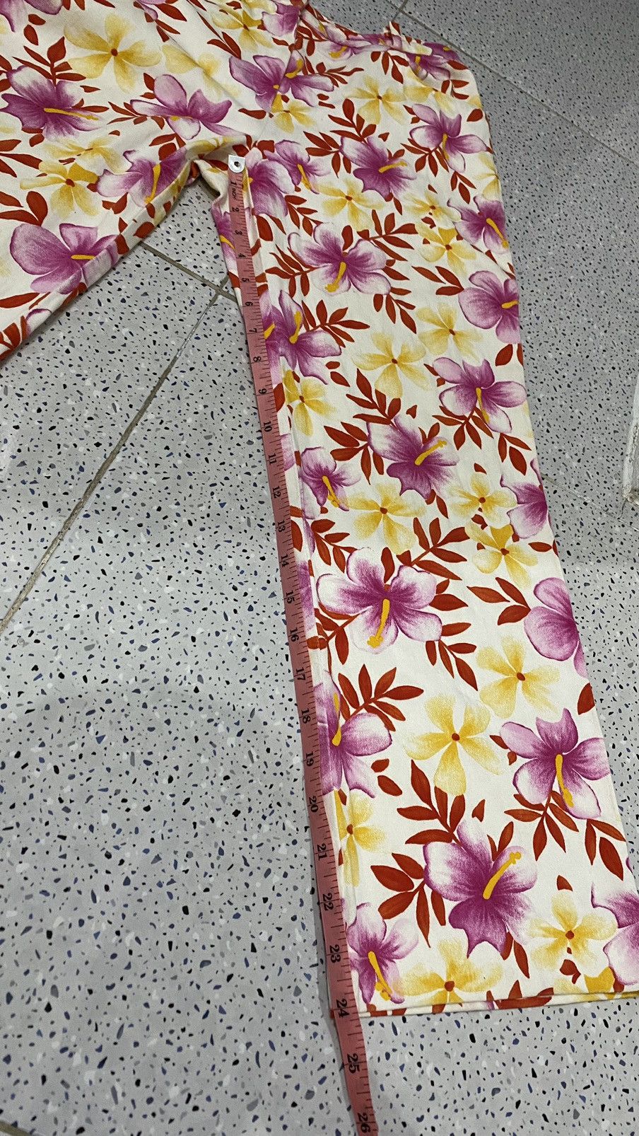 Japanese Brand × Vintage Vintage Elle Sport Flower Pattern Pants Size 30" / US 8 / IT 44 - 16 Thumbnail